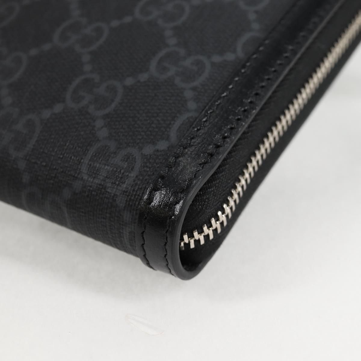 Gucci GUCCI GG Supreme Shoulder Bag Pvc Black Silver Size ONE SIZE - 12 Thumbnail