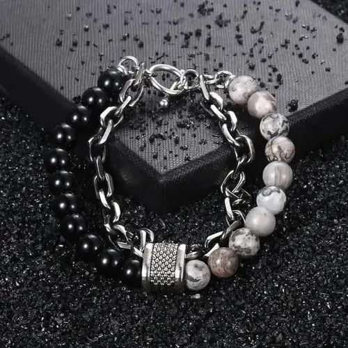 Japanese Brand Tiger Eye Stone Beaded Bracelet Size ONE SIZE - 6 Thumbnail