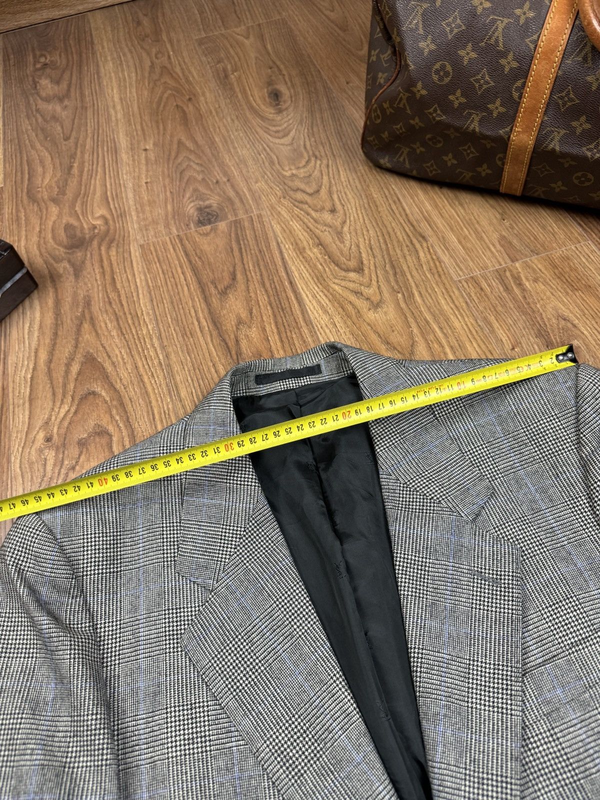 Yves Saint Laurent Vintage wool blazer Yves Saint Laurent original luxury item Size 48R - 6 Thumbnail