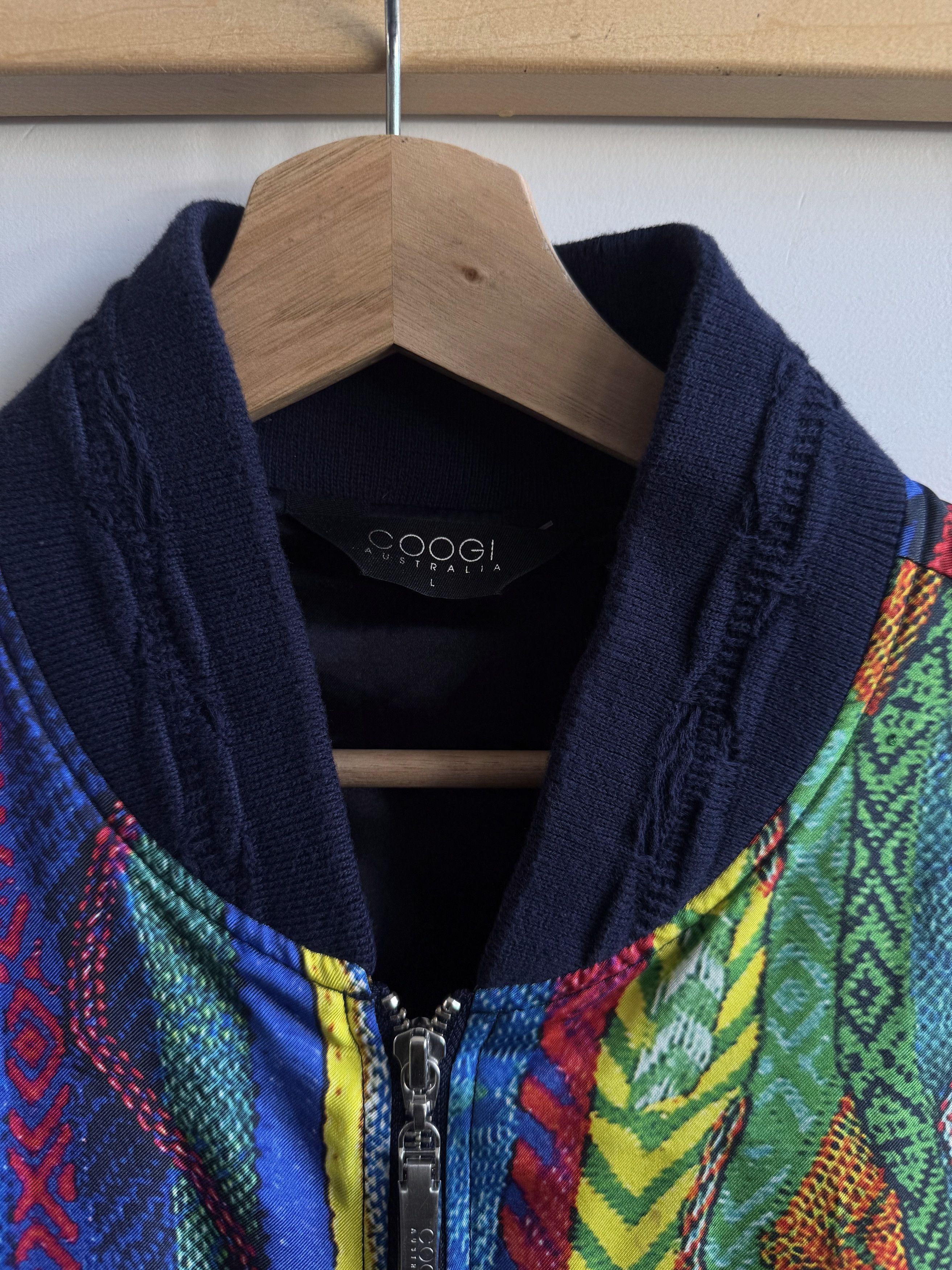 Coogi Coogi 3D Print Silk Jacket Size L Size US L / EU 52-54 / 3 - 3 Thumbnail