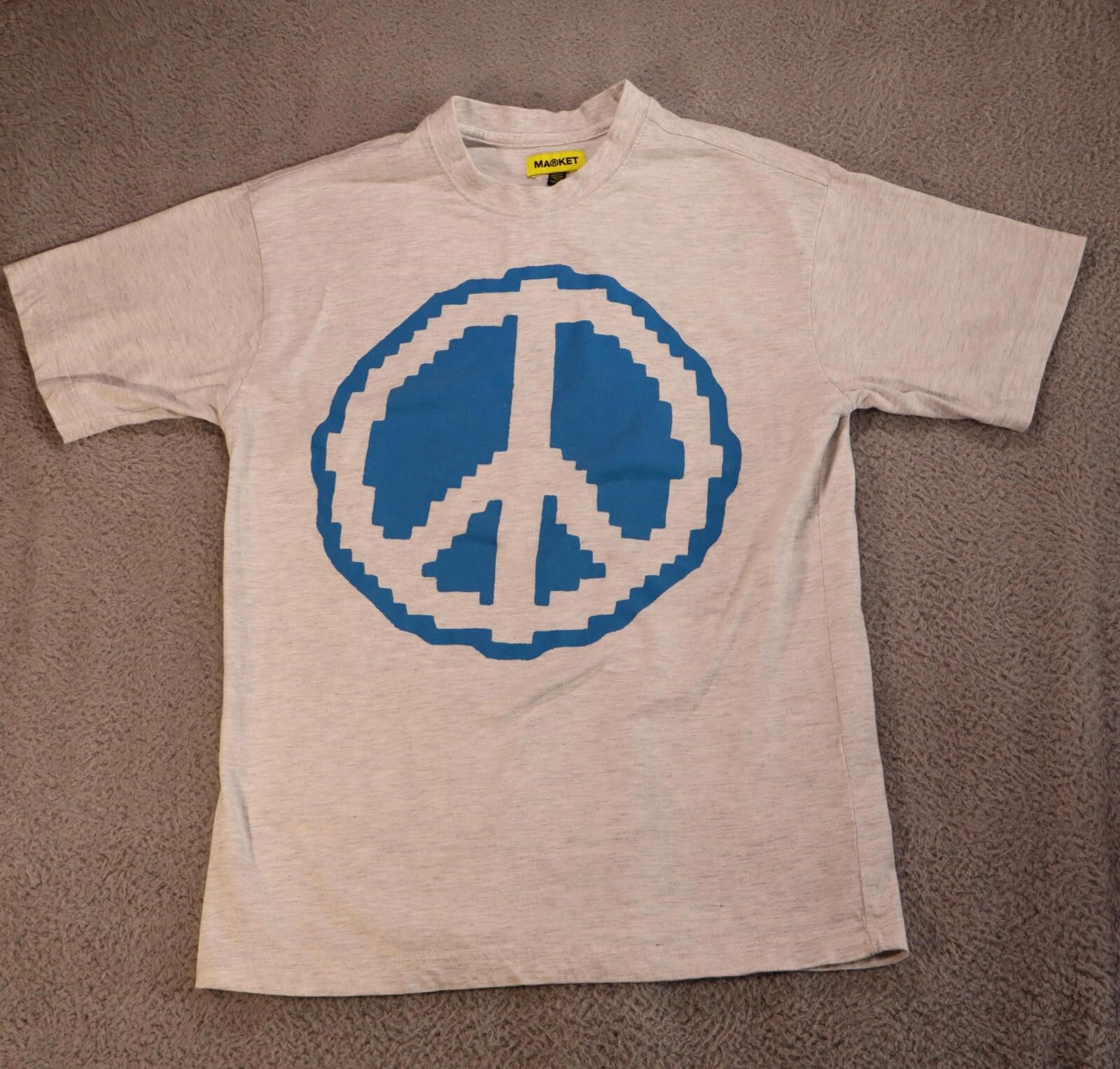 Other Chinatown Market Studio Peace Sign Medium Heather Grey 8Bit Size US M / EU 48-50 / 2 - 2 Thumbnail