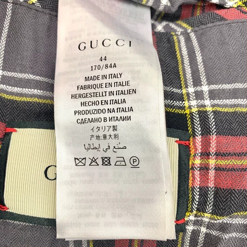 Gucci Gucci Dark blue logo plush cotton lapel single-breasted lon Size US S / EU 44-46 / 1 - 8 Thumbnail