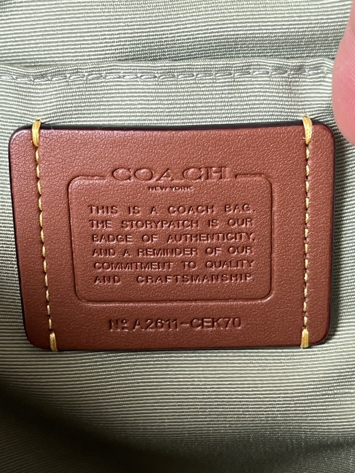 Coach Coach Mini Carey Crossbody Bag Size ONE SIZE - 10 Thumbnail