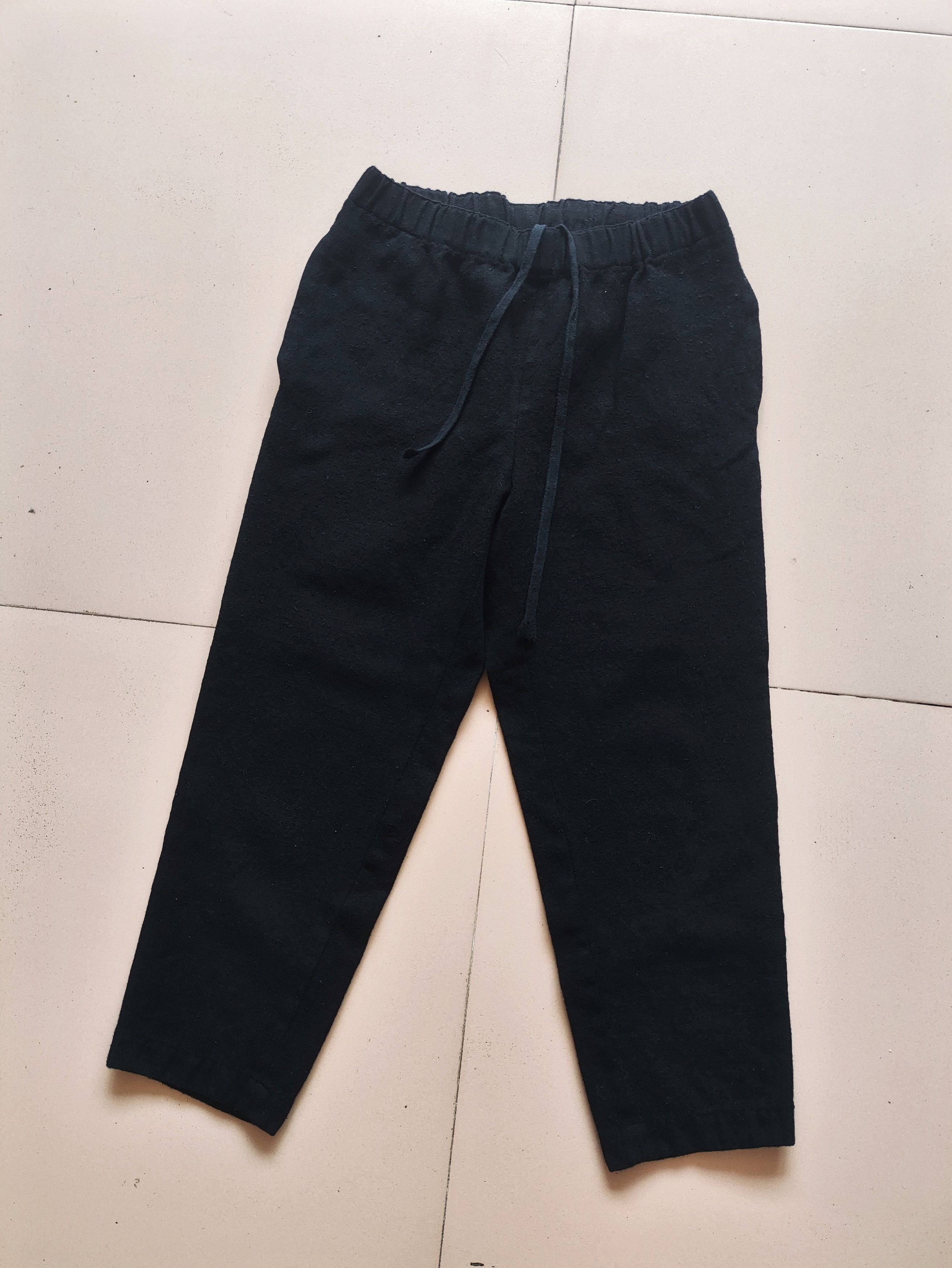 Comme des Garcons AW21 Black Wool Pants Size 28" / US 6 / IT 42 - 2 Thumbnail