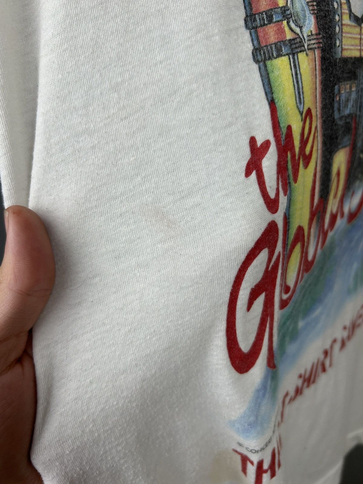 Band Tees × Vintage Vintage 1985 Live Aid The Global Jukebox T shirt Size US L / EU 52-54 / 3 - 13 Thumbnail