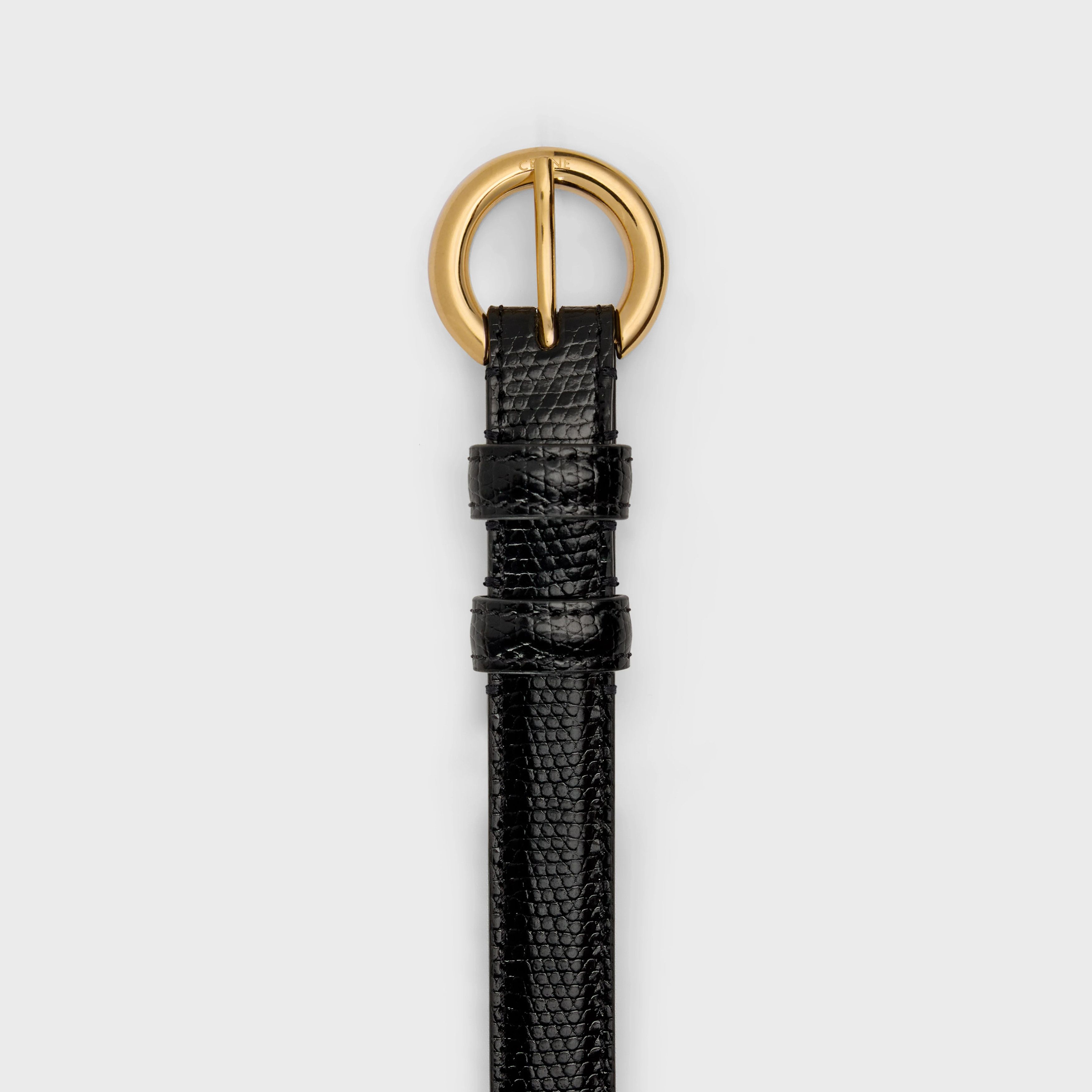 Celine o1bcso1str0925 45BF53A09 Size: OS / Belt in Black Size ONE SIZE - 2 Thumbnail