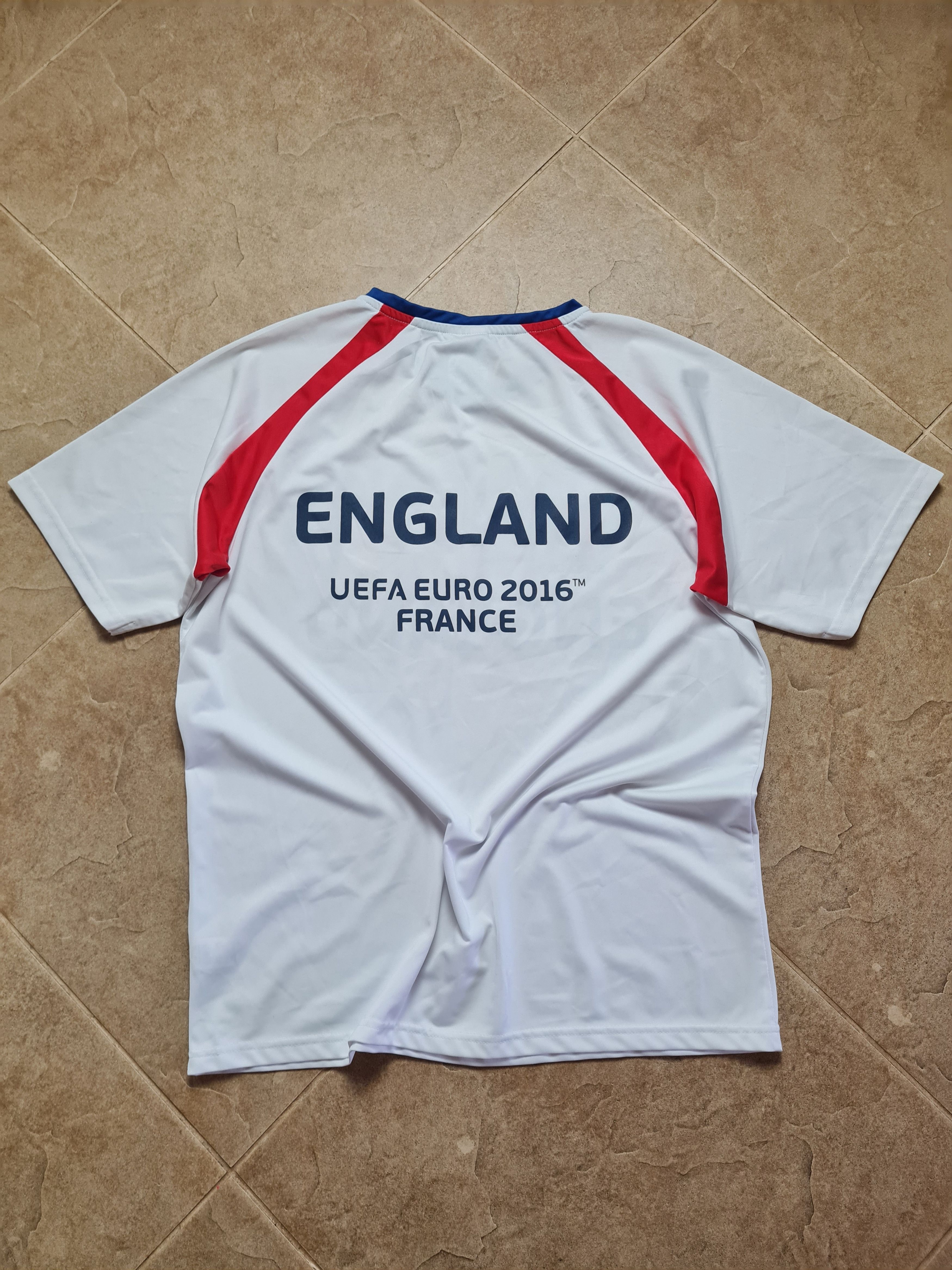 UEFA ENGLAND World Cup 2016 France FOOTBALL UEFA SHIRT ADULT Size US L / EU 52-54 / 3 - 24 Thumbnail