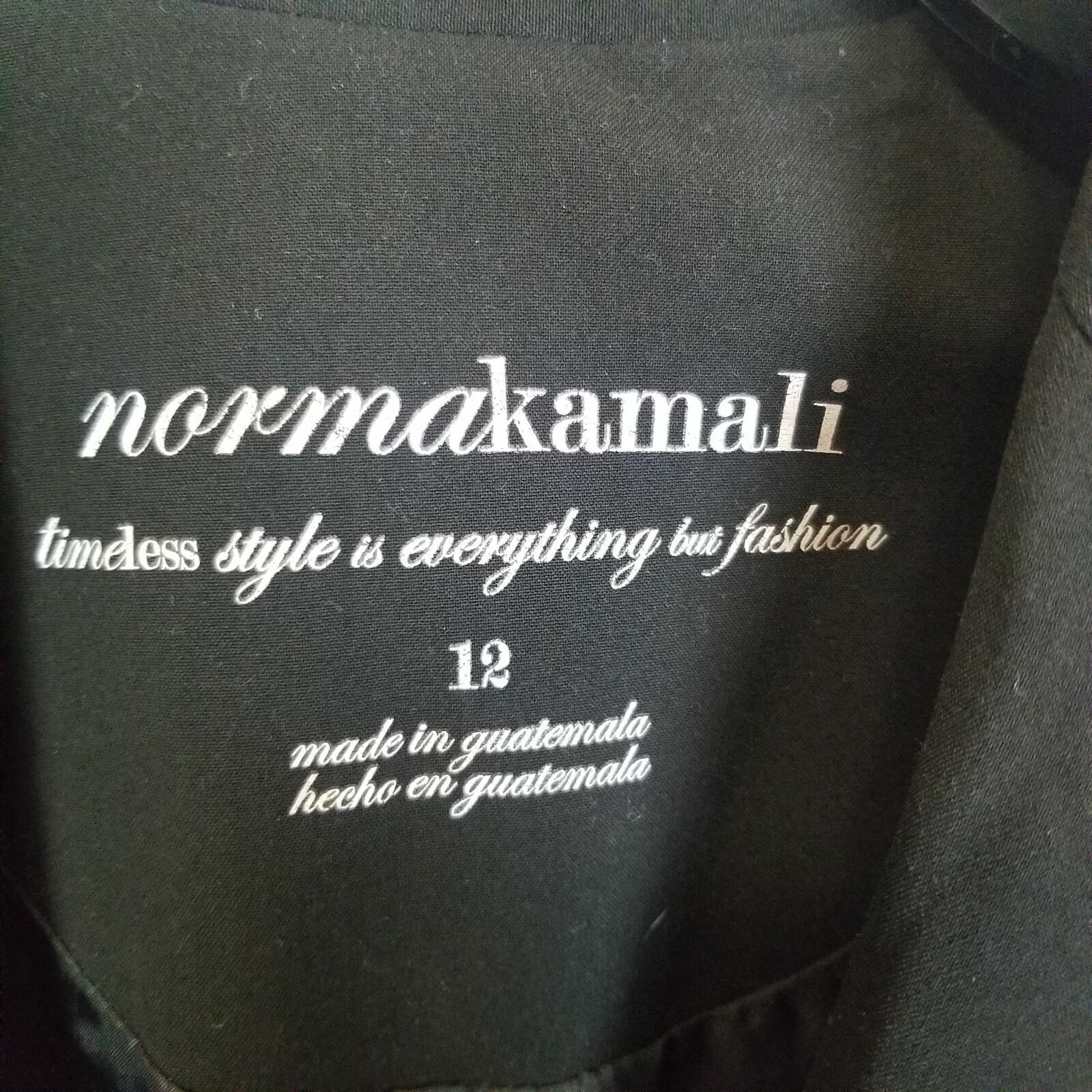 Norma Kamali Norma Kamali Womens Blazer Classic 12 Dark Academia Career Size XL / US 12-14 / IT 48-50 - 6 Thumbnail