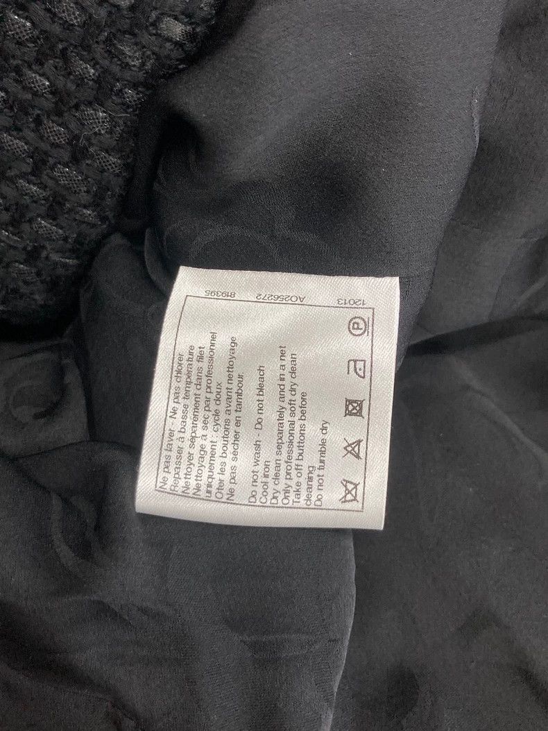 Chanel Chanel Black braided coat Size XS / US 0-2 / IT 36-38 - 7 Thumbnail
