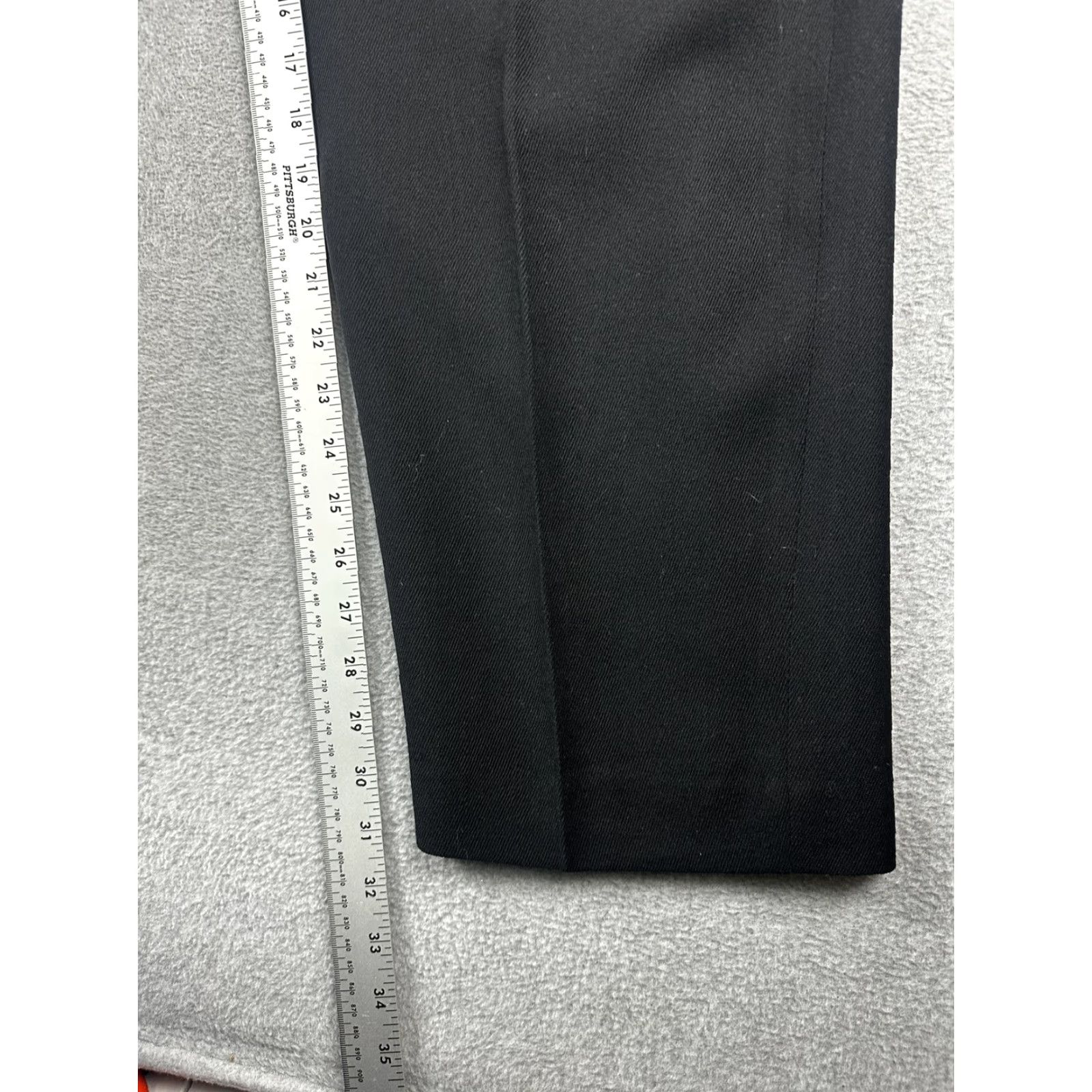 Talbots Talbots Pants Adult 14 Black Wool Pleated High Waist Dress Trousers Lined Pockets USA Size 36" / US 14 / IT 50 - 7 Thumbnail