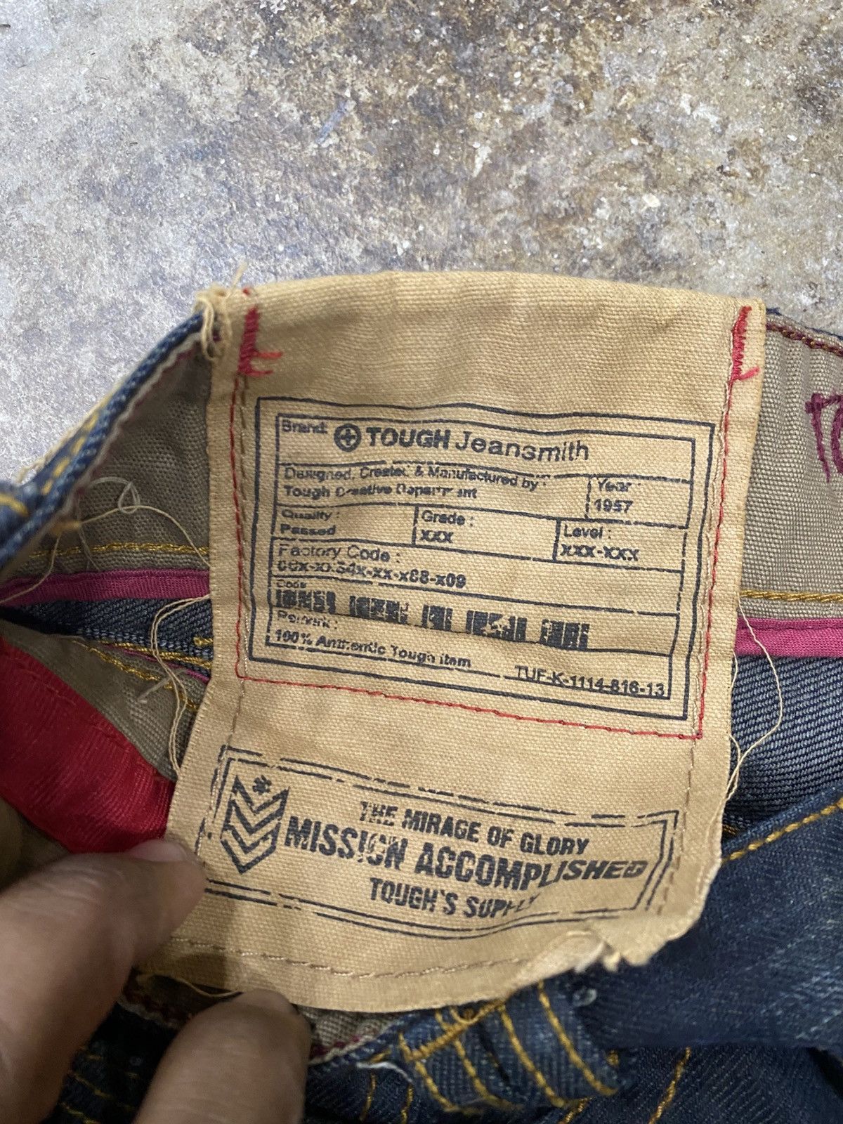 If Six Was Nine × Japanese Brand Tough Jeansmith jeans Size US 32 / EU 48 - 10 Thumbnail