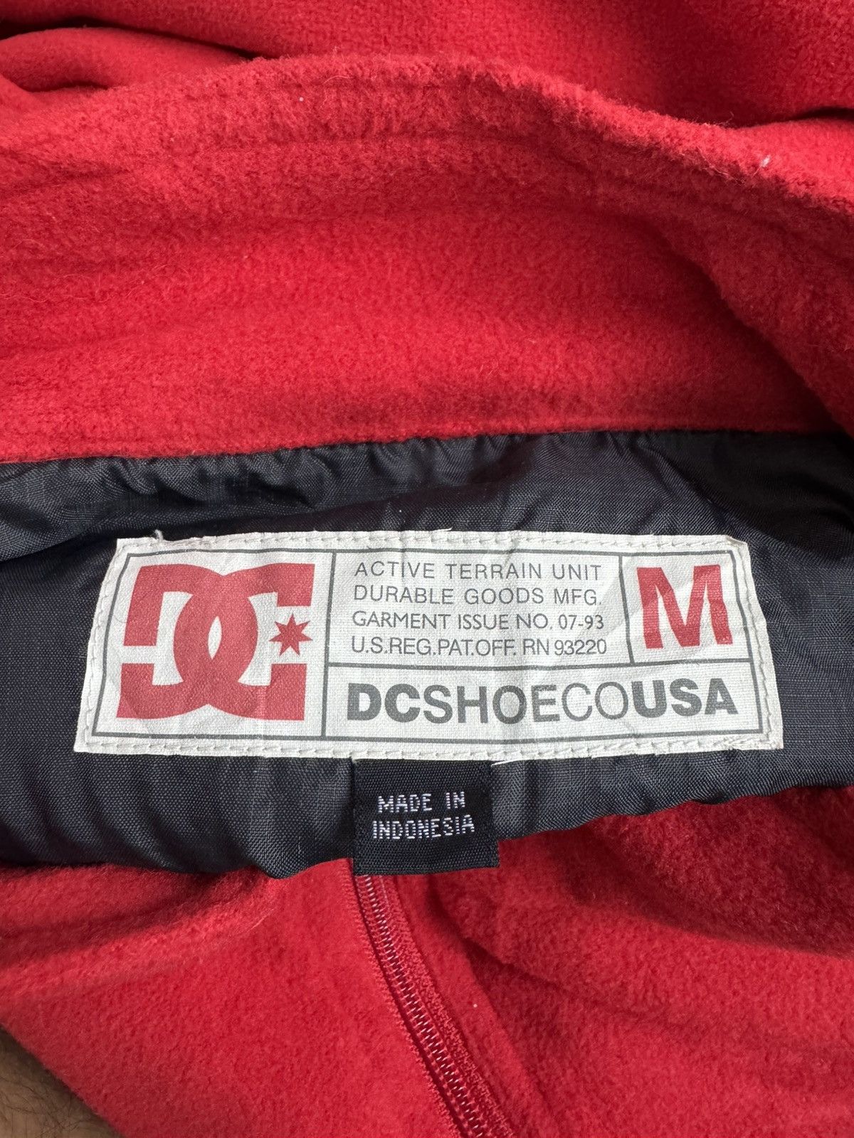 DC Vintage DC Shoes full-zip fleece jacket Size US XL / EU 56 / 4 - 7 Thumbnail