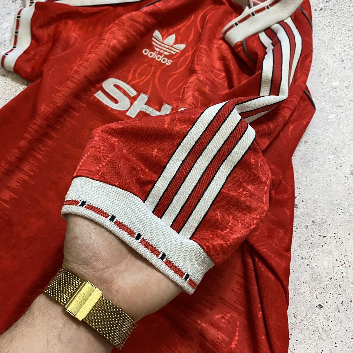 Adidas × Vintage Vintage Adidas Jersey Manchester United 1990s Cup Winner’s Size US M / EU 48-50 / 2 - 7 Thumbnail