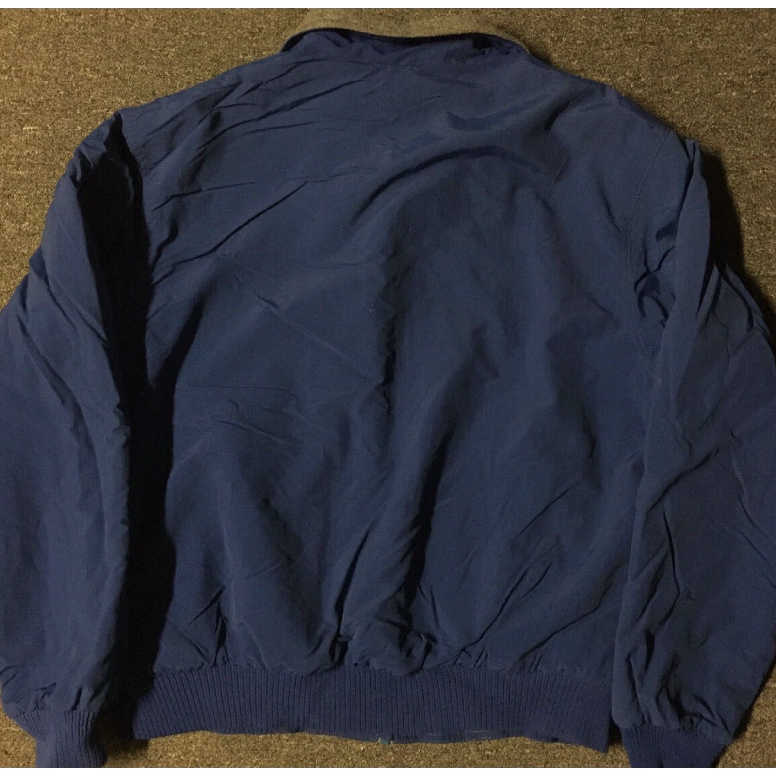 Eddie Bauer VINTAGE Eddie Bauer Jacket L Navy Blue Alyeska Pipeline Safety Bomber 90s Alaska Oil Rig Grunge Sports Western USA Mens Size US L / EU 52-54 / 3 - 5 Thumbnail