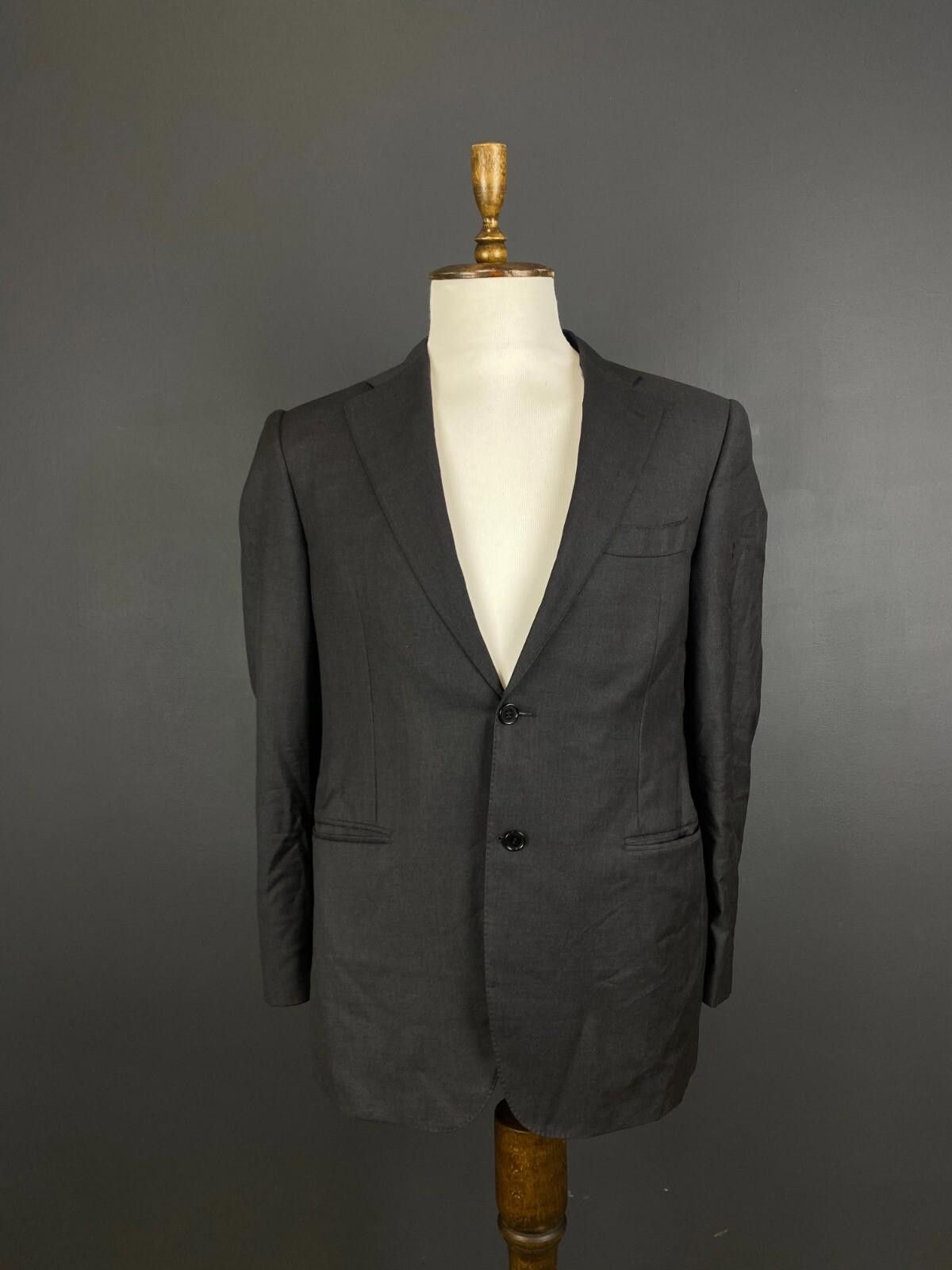 Canali Canali Di Marino Home Gray 2 Button Wool Size 50R / US40 / M Size US M / EU 48-50 / 2 - 1 Thumbnail