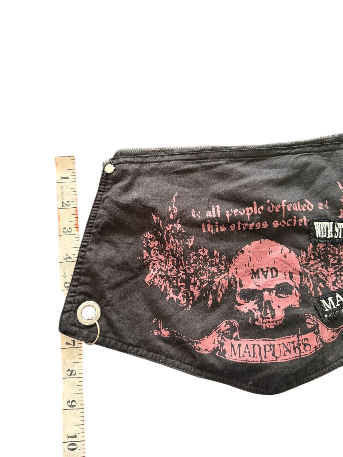 Hysteric Glamour Mad Punks shoulder bag with a skull rare desing Size ONE SIZE - 8 Thumbnail
