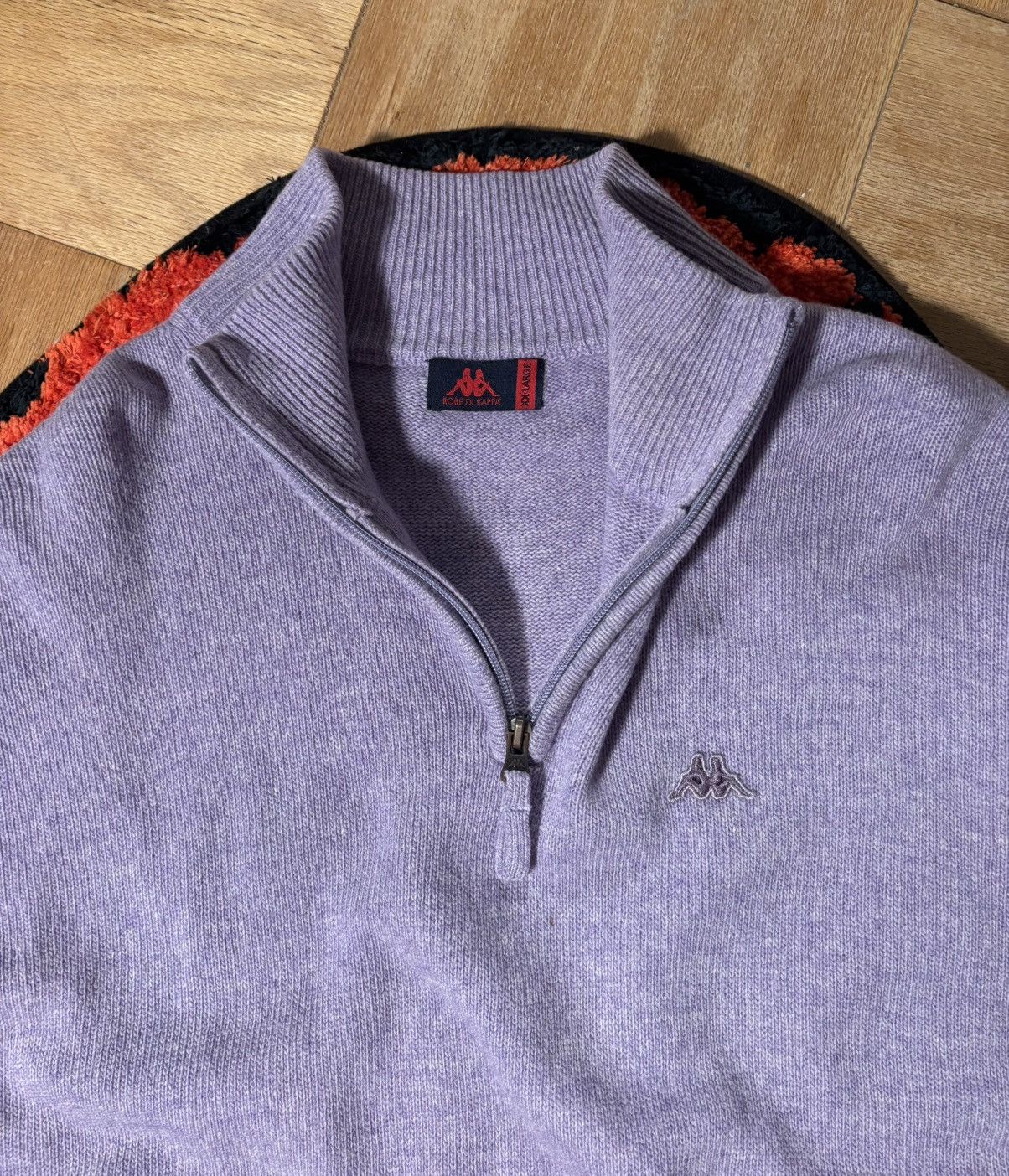 Kappa Vintage Kappa Quarter Zip Size US L / EU 52-54 / 3 - 3 Thumbnail
