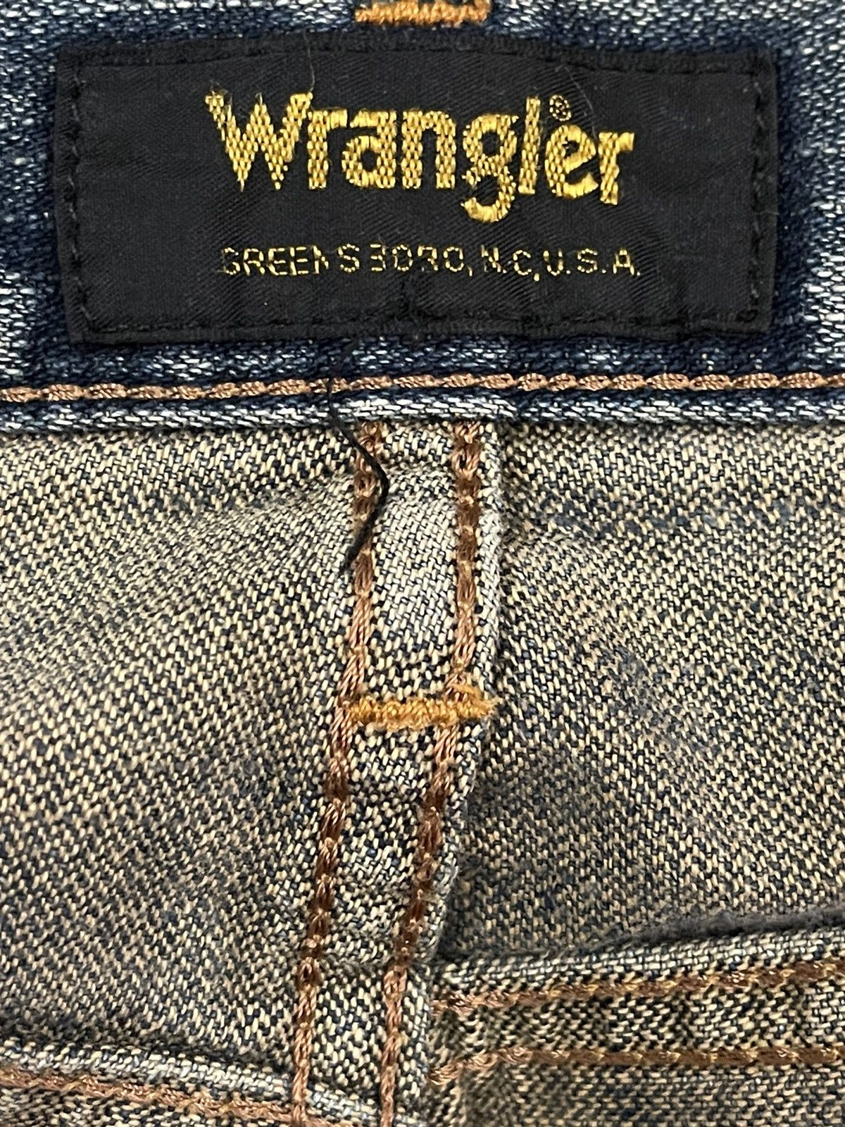 Wrangler Vintage Wrangler Mud Wash Style Loose Jeans Size US 30 / EU 46 - 7 Thumbnail
