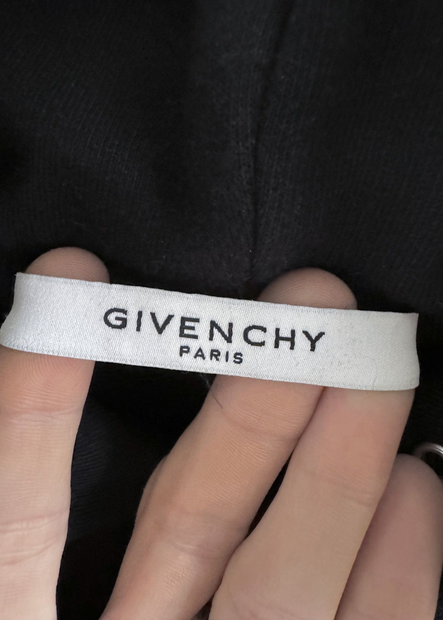 Givenchy Givenchy Black Gothic Capricorn Logo Print Hooded Dress Size XS / US 0-2 / IT 36-38 - 8 Thumbnail