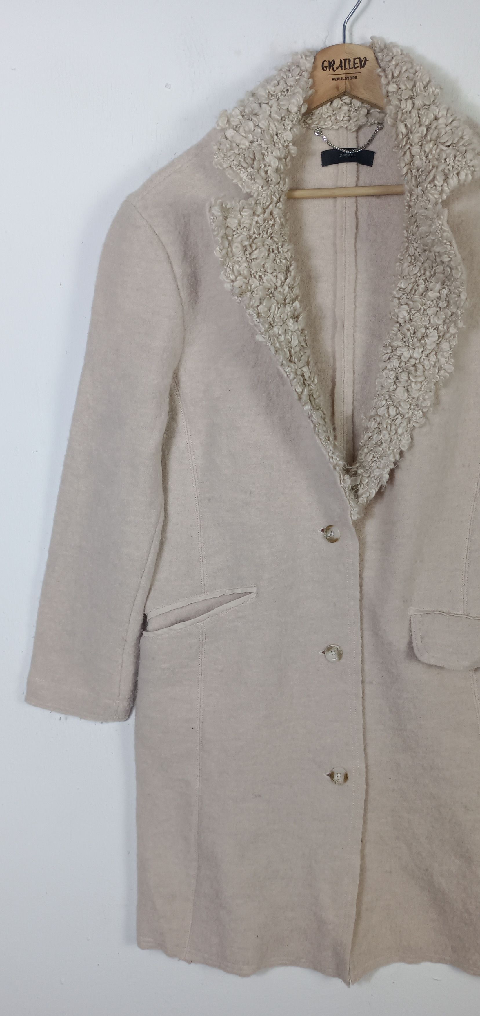 Diesel Vintage🔥 DIESEL wool coat Size M / US 6-8 / IT 42-44 - 3 Thumbnail