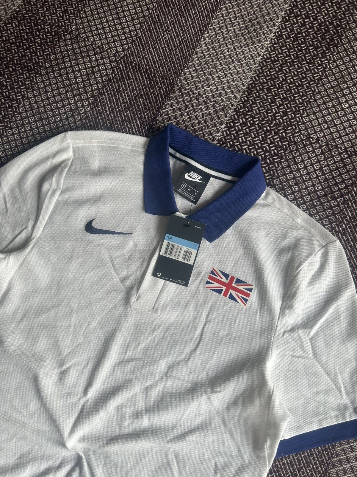 Nike Nike Great Britain Polo T-shirt New With Tags Streetwear M Size US M / EU 48-50 / 2 - 4 Thumbnail