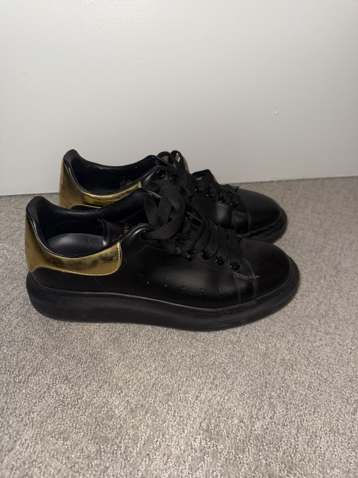 Alexander McQueen Black Alexander McQueens Size US 11 / EU 44 - 4 Thumbnail