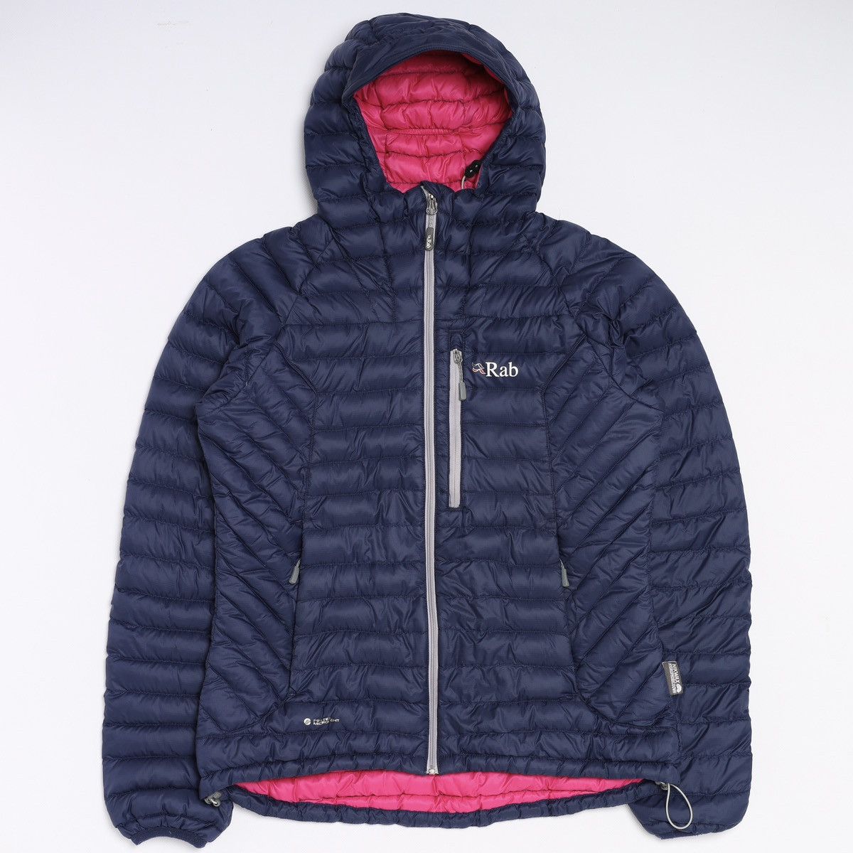 Rab Rab Womens Microlight Alpine Down Jacket Navy Puffer Size M / US 6-8 / IT 42-44 - 1 Thumbnail