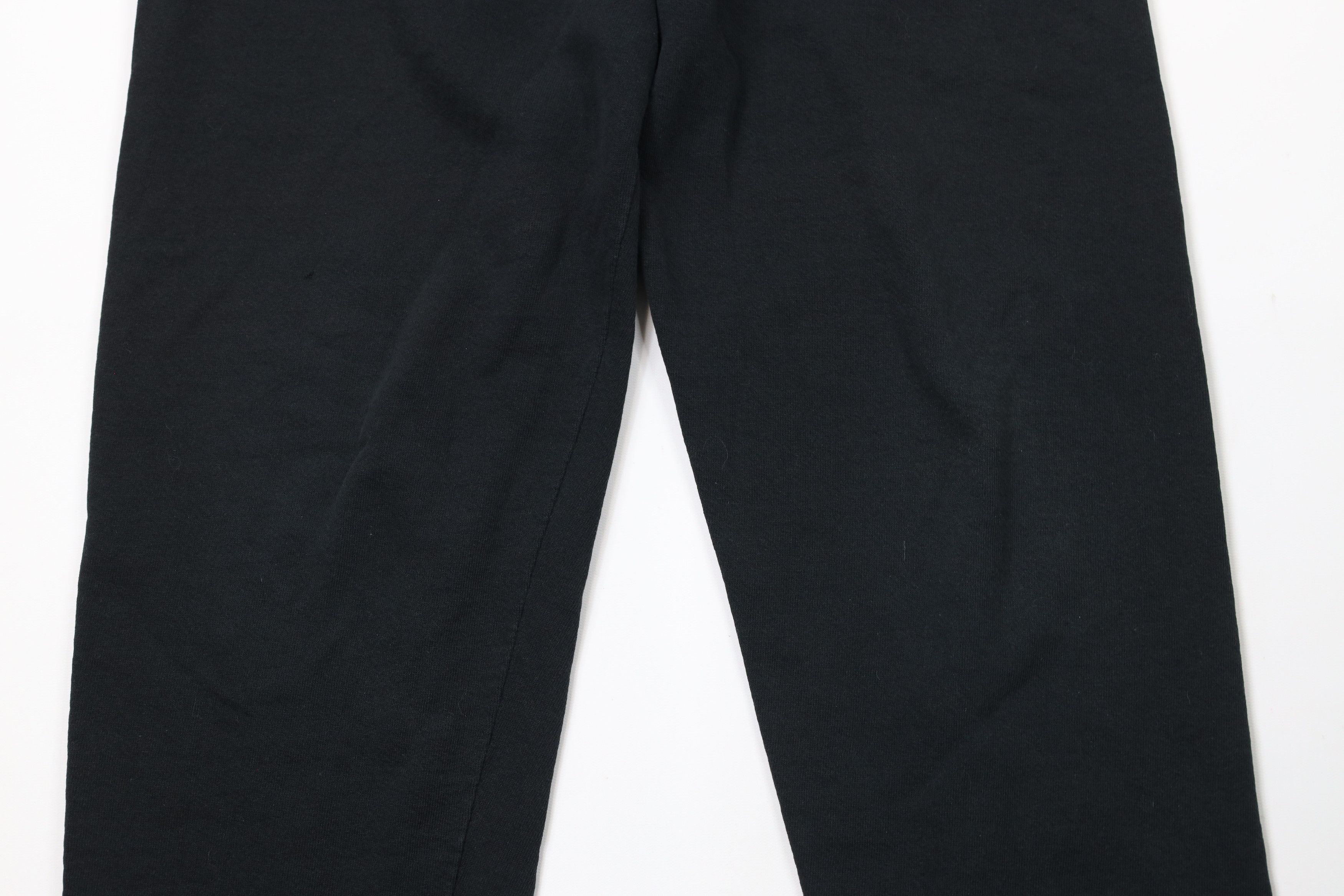 Vintage Vintage 90s Streetwear Blank Sweatpants Joggers Black USA Size US 36 / EU 52 - 3 Thumbnail