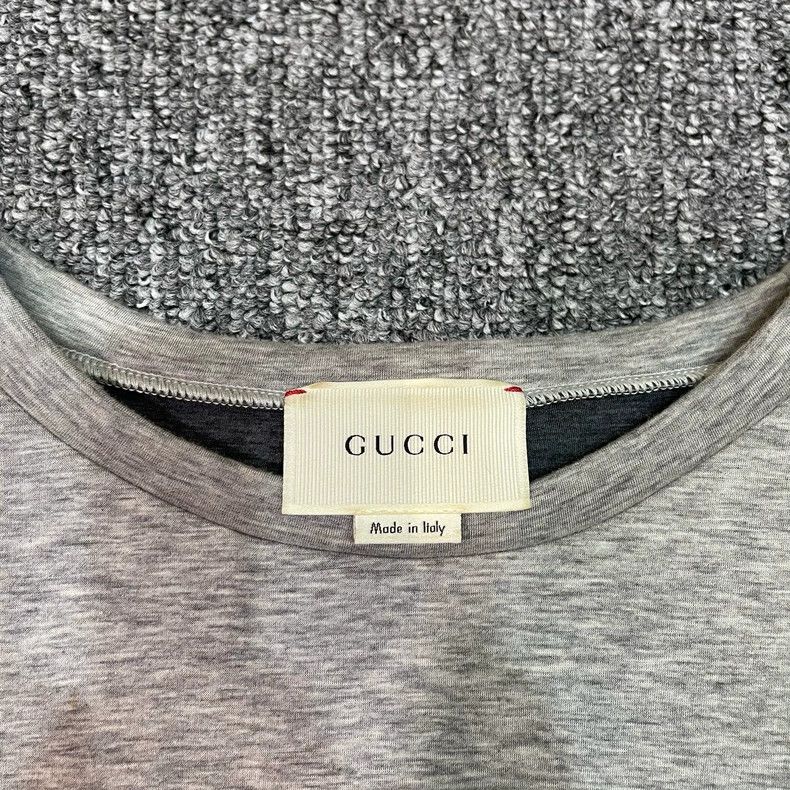 Gucci Gucci Cat's head big logo space cotton sweatshirt 2501-Next Size US S / EU 44-46 / 1 - 6 Thumbnail