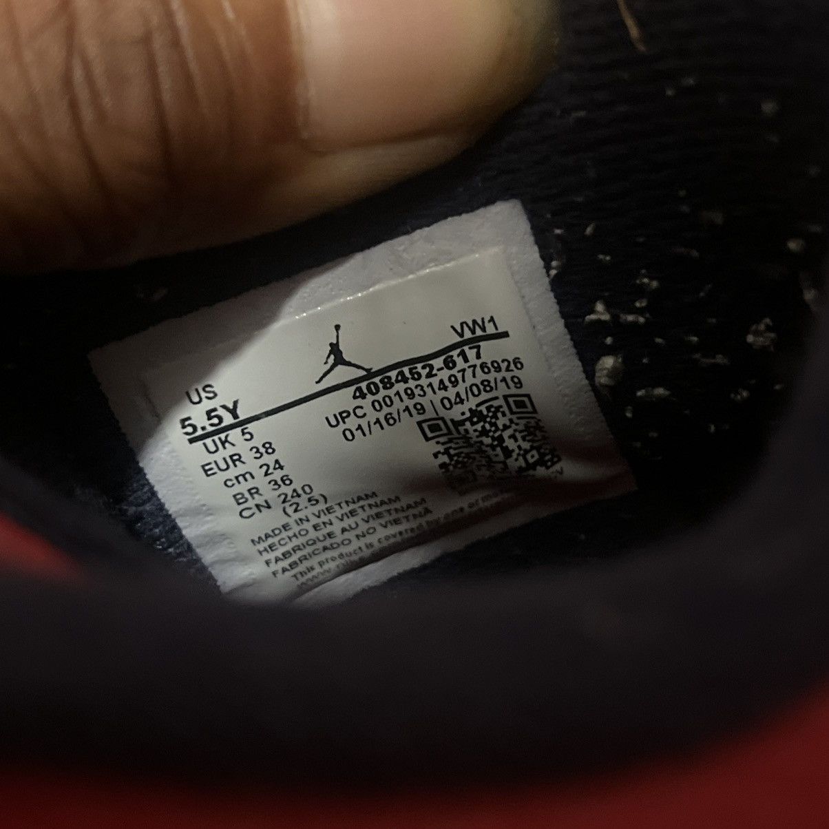 Jordan Brand Air Jordan 4 Fiba Sz 5.5y Size US 7 / IT 37 - 5 Thumbnail