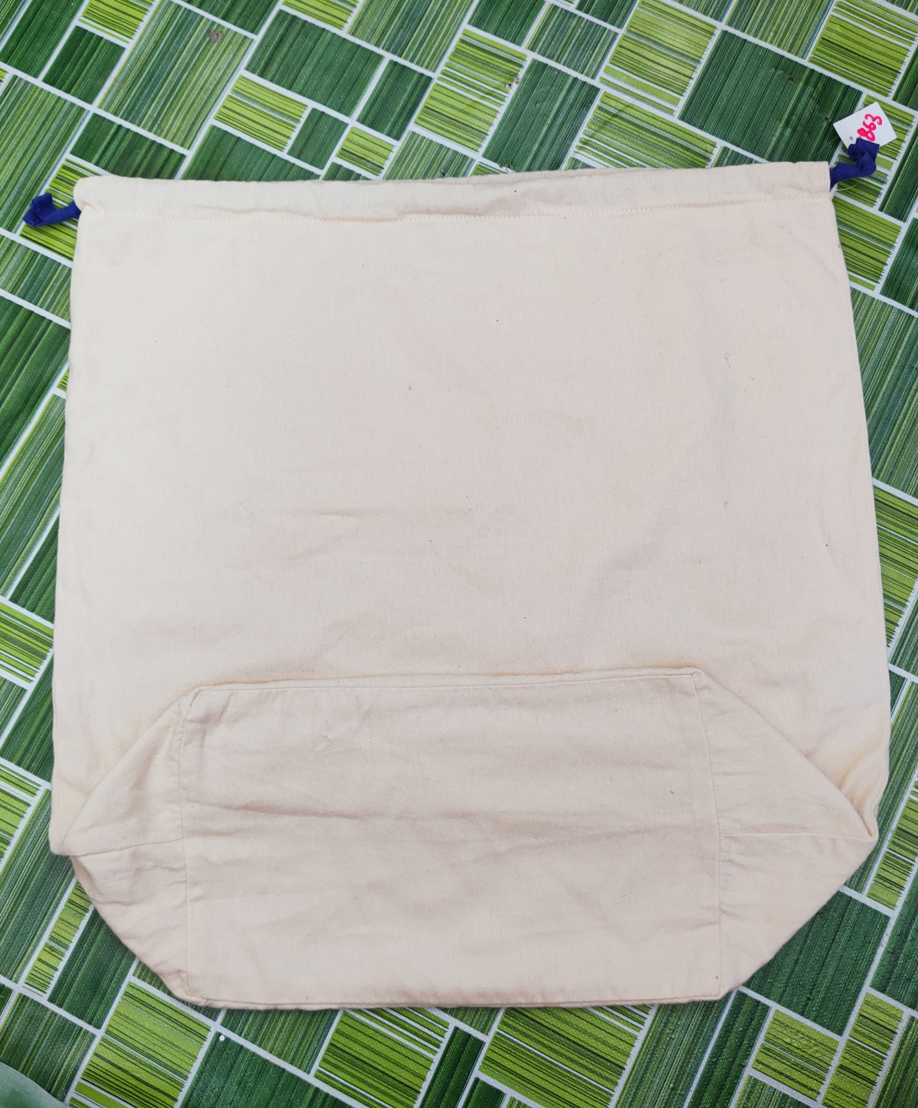 Louis Vuitton Louis Vuitton Cream Cotton Dust Bag #W863 Size ONE SIZE - 3 Thumbnail