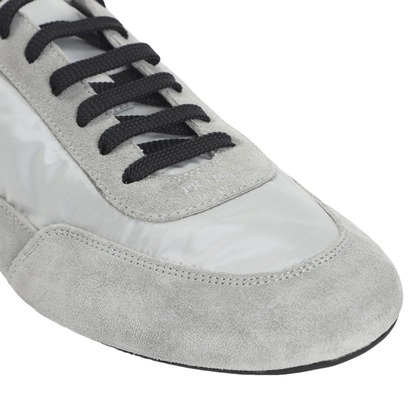Prada PRADA Collapse Re-Nylon Gray Sneakers New & Authentic (Women Size US 6 / IT 36 - 4 Thumbnail