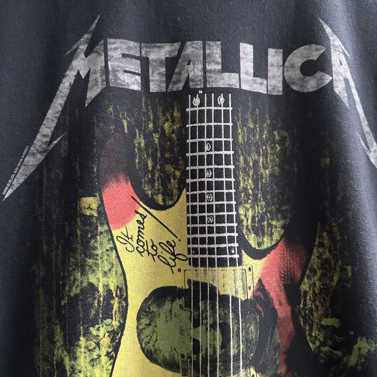 Band Tees VINTAGE Y2K METALLICA PROMO BAND TEE Size US M / EU 48-50 / 2 - 3 Thumbnail