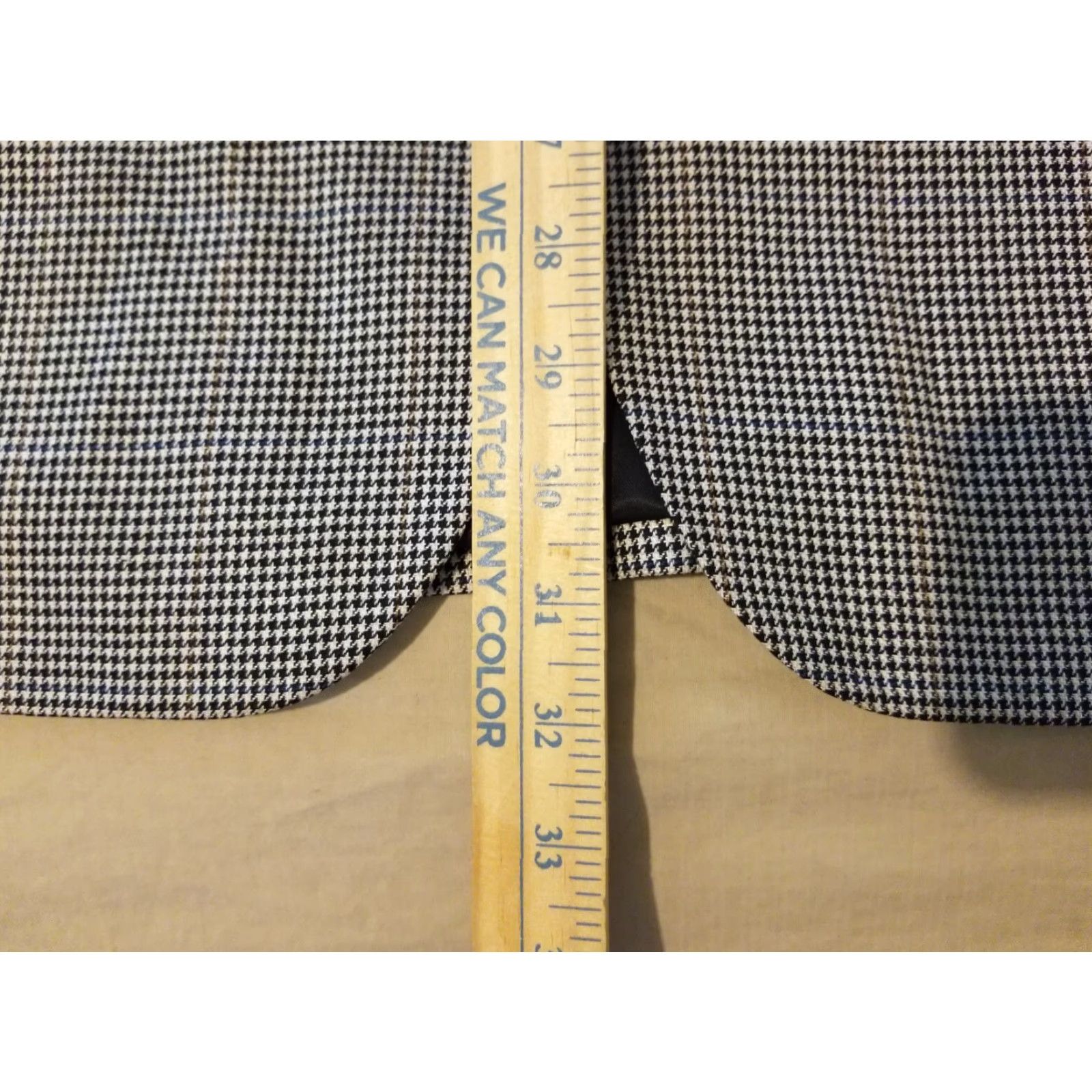 Jos. A. Bank Jos. A. Bank Blazer 3-in-1 Wool Silk Sports Jacket Mens Beige Gray 40S Short Blazer Size US 40 / EU 56 - 2 Thumbnail