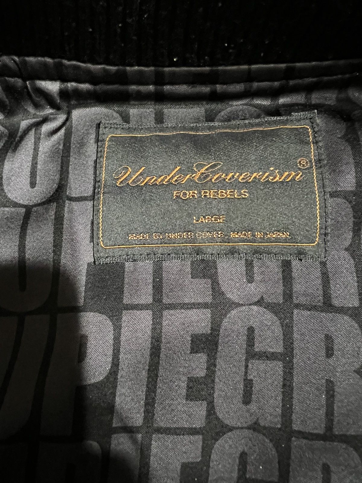 Undercover Witches Cell Division Velour Bomber AW2002 Size US L / EU 52-54 / 3 - 5 Thumbnail