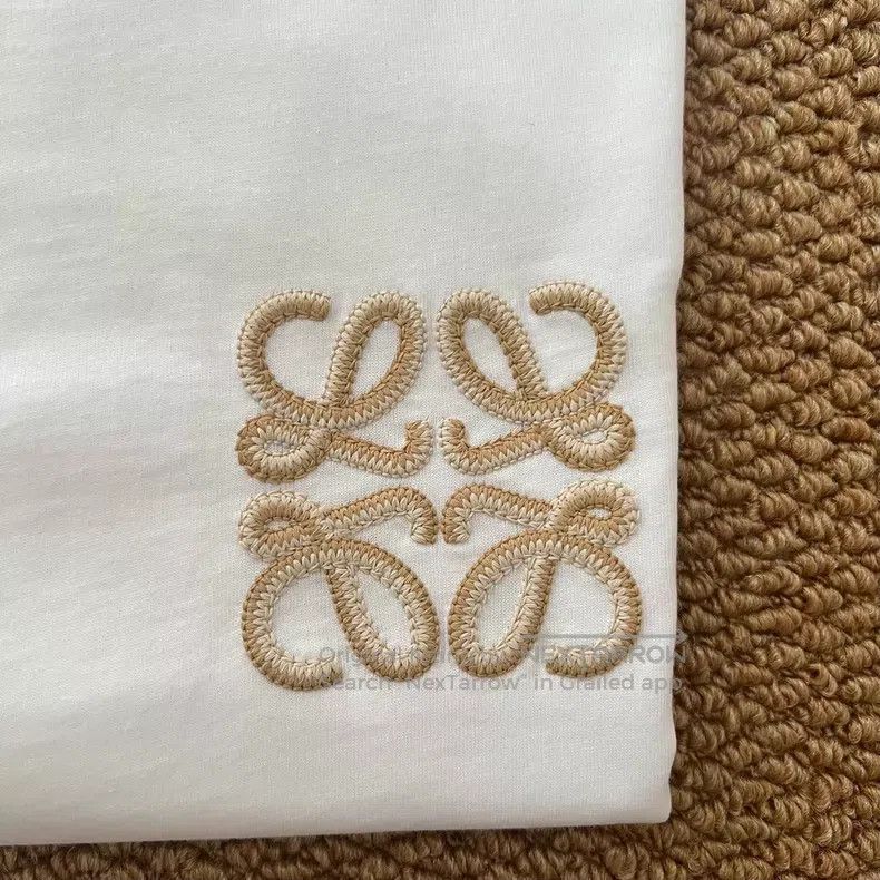 Loewe Loewe Cotton Knit Crochet Short Sleeve T-Shirt, Women's Size M / US 6-8 / IT 42-44 - 2 Thumbnail