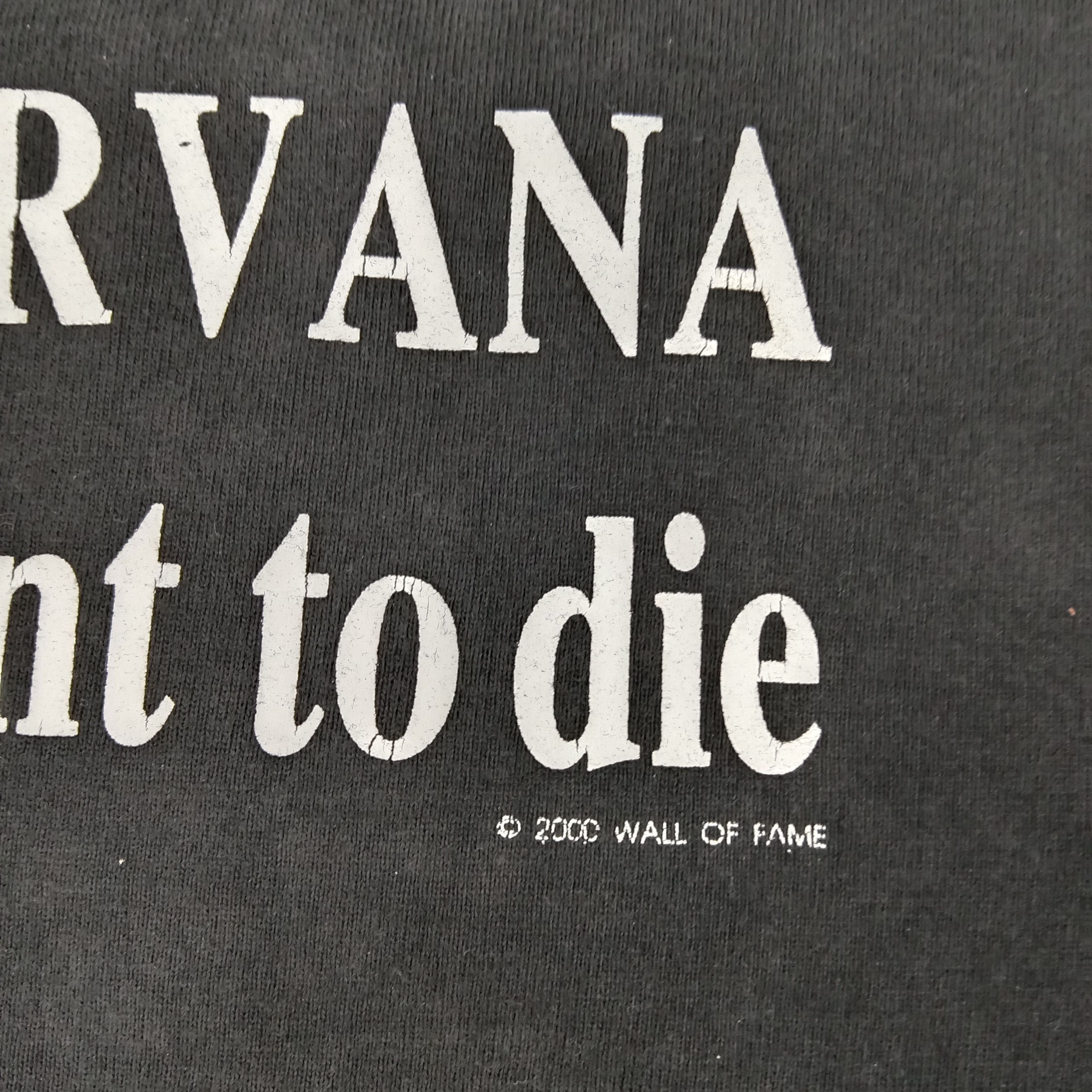 Vintage Kurt Cobain Nirvana American Grunge Band Tshirt Size US L / EU 52-54 / 3 - 7 Thumbnail