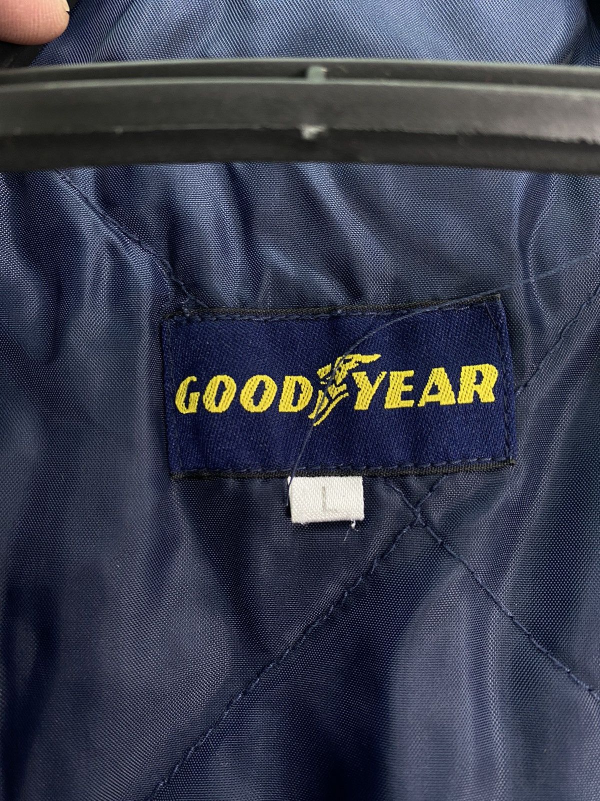 Vintage Vtg 90s Good Year Tyre Crew racing motorsport bomber jacket Size US L / EU 52-54 / 3 - 7 Thumbnail