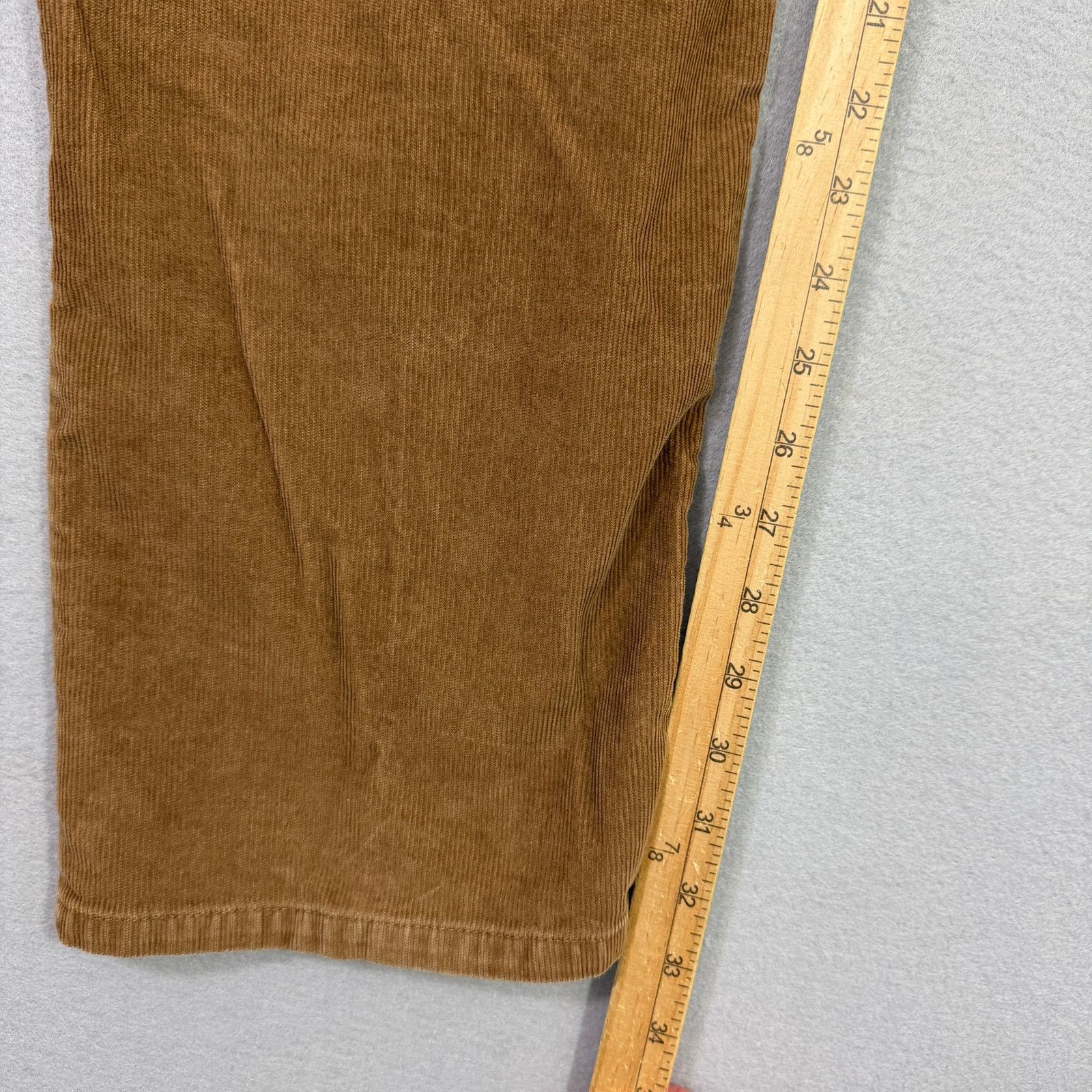 Orvis Orvis Five Pocket Corduroy Pants Men's 36x34 Tan Stretch Size US 36 / EU 52 - 8 Thumbnail