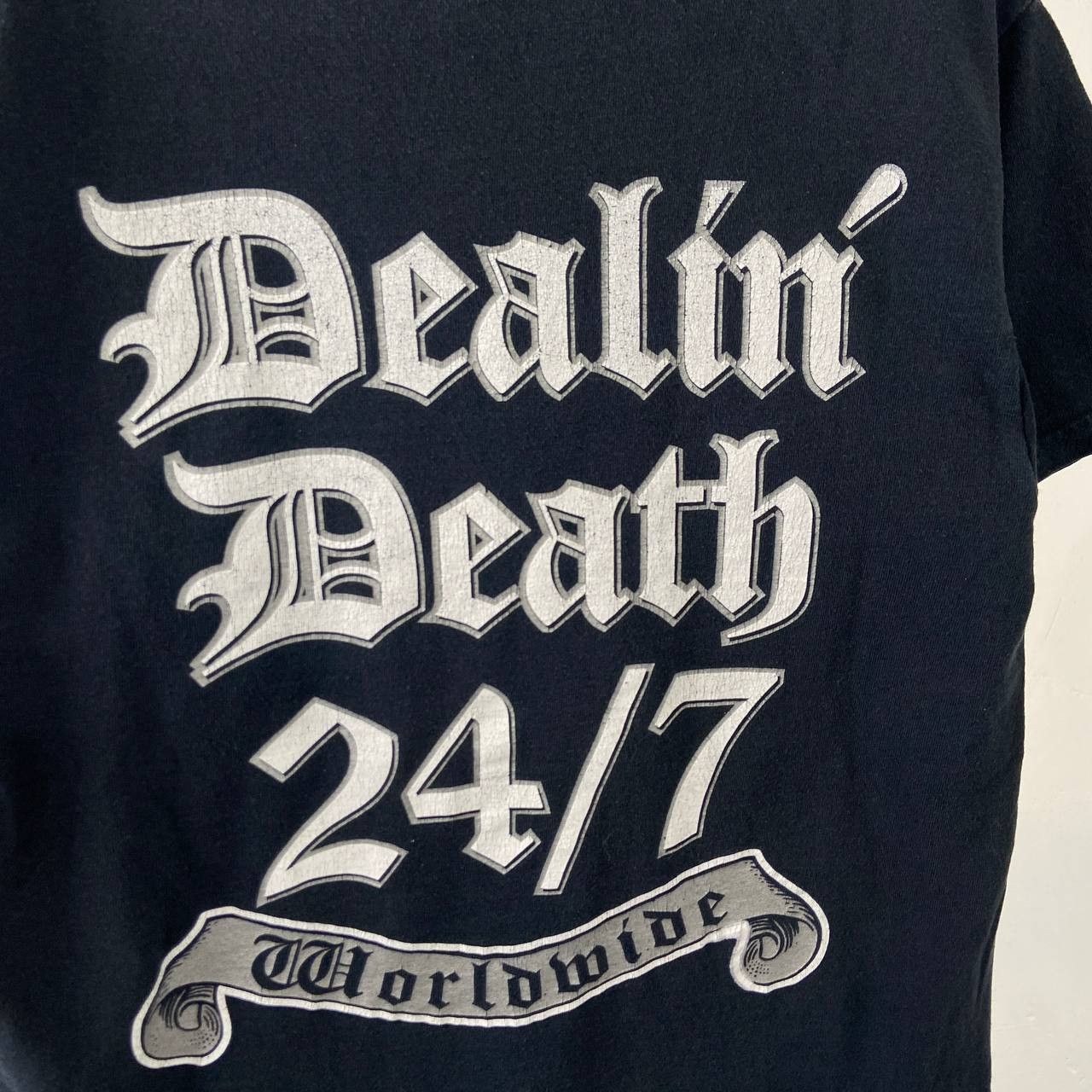 Band Tees Black Label Society Vintage T-Shirt Skull Dealin Death 24/7 Size US S / EU 44-46 / 1 - 9 Thumbnail