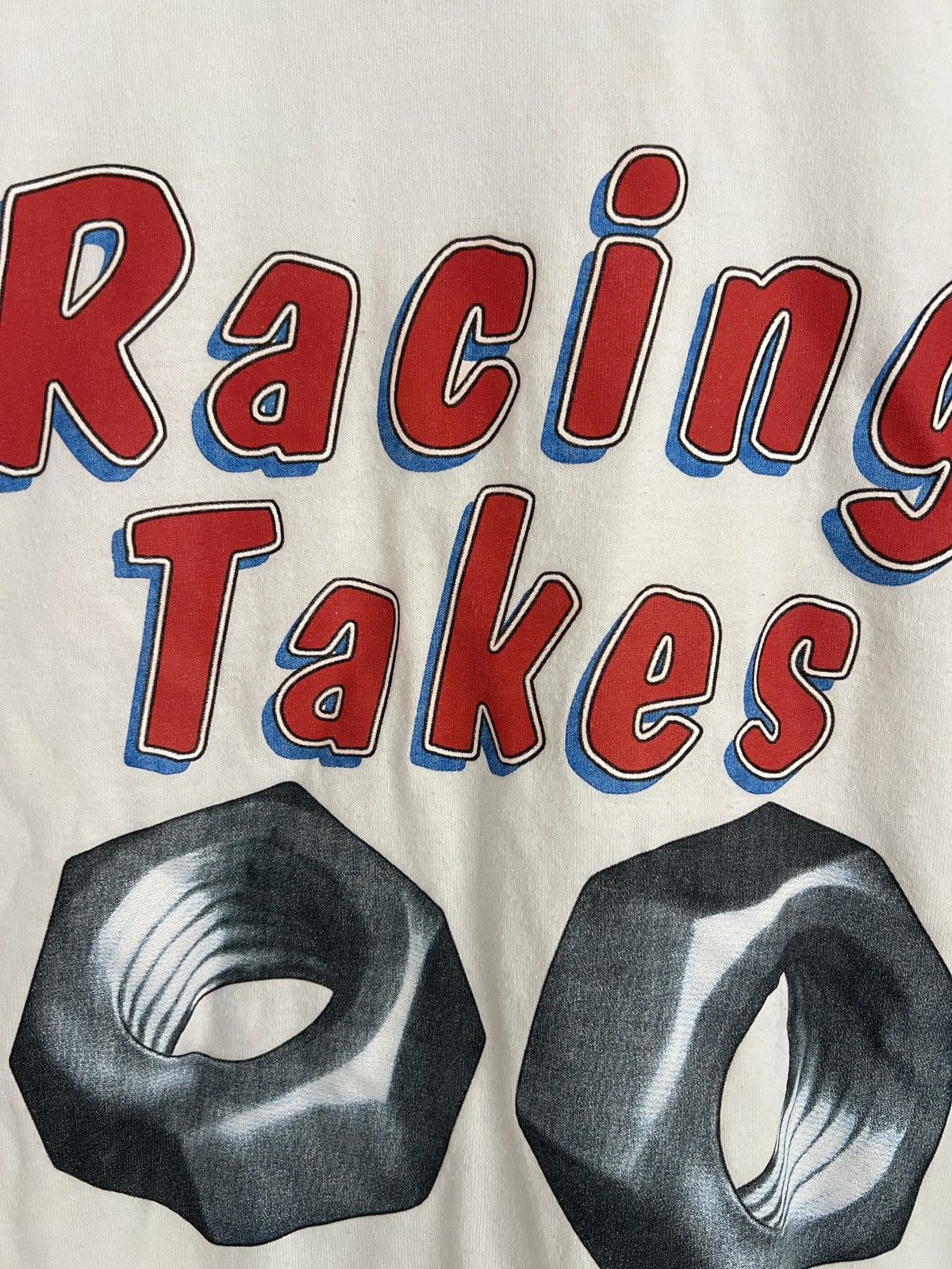 Other Racing takes Nuts Shirt Large L graphic Funny Cars Parody Size US L / EU 52-54 / 3 - 2 Thumbnail