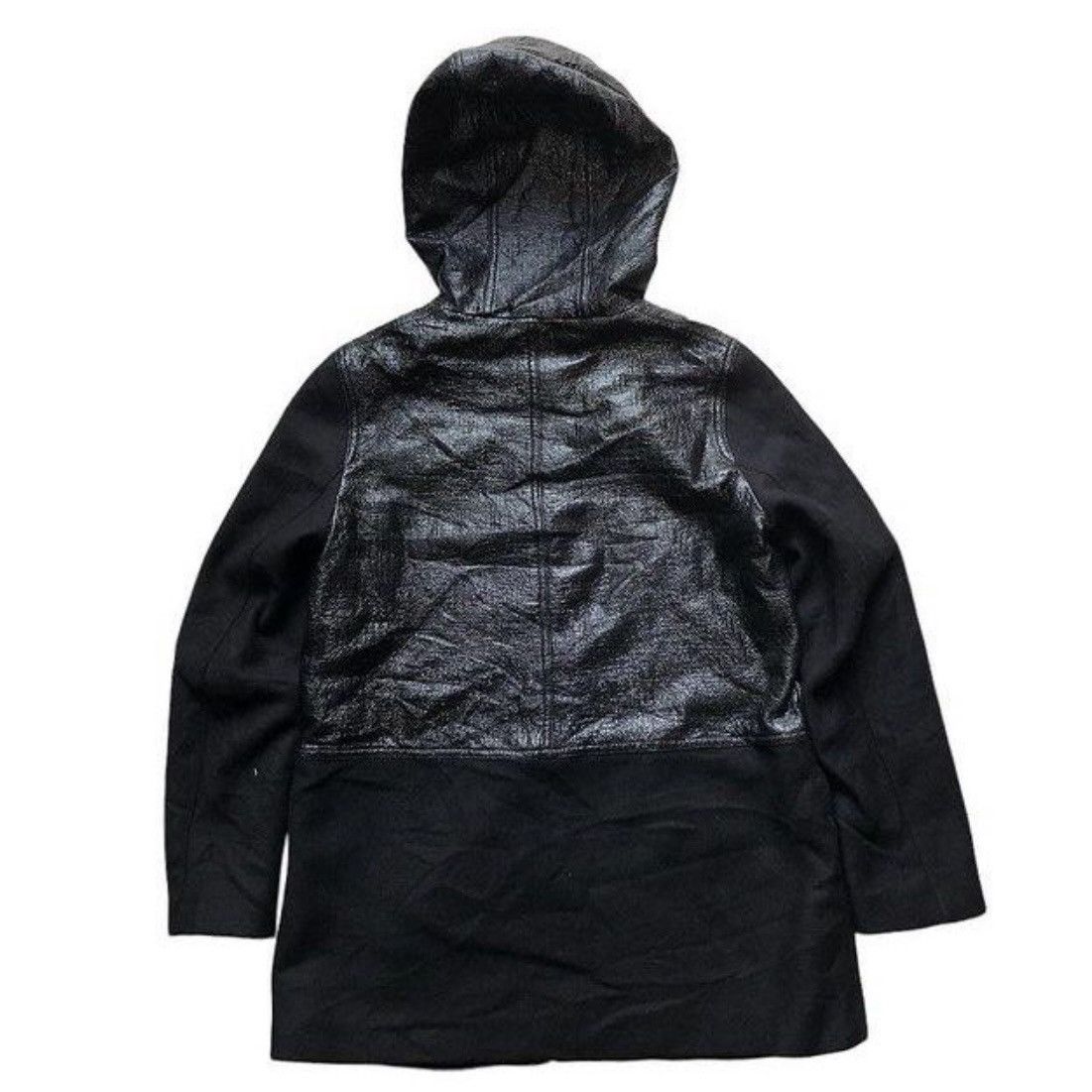 Sandro Sandro Leather Wol Jacket Parka Size M / US 6-8 / IT 42-44 - 2 Thumbnail