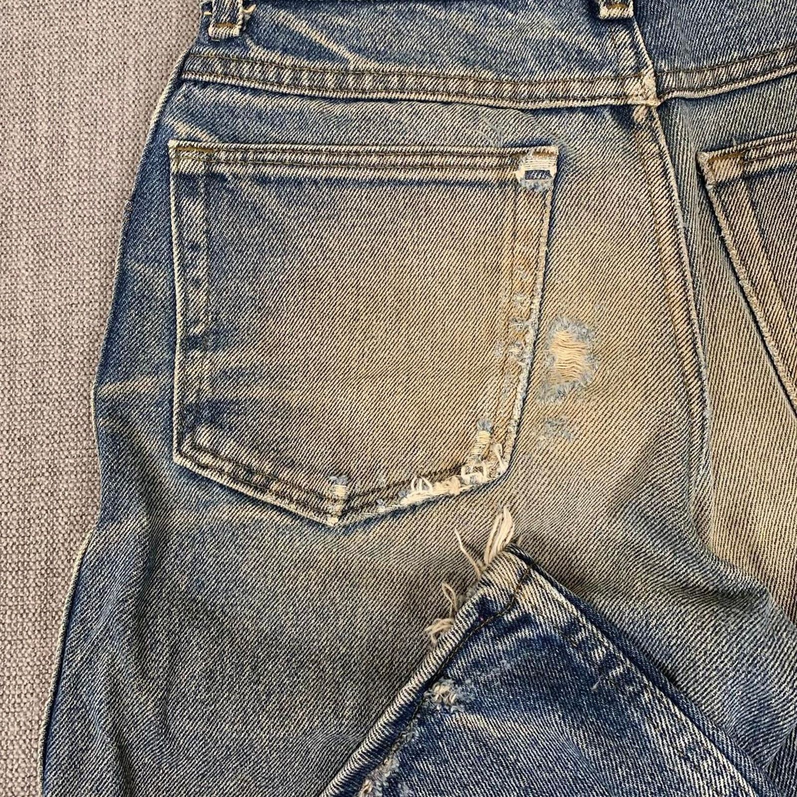 Rustler Vintage 90s Rustler honeycomb Distressed denim Jeans Size 26" / US 2 / IT 38 - 5 Thumbnail