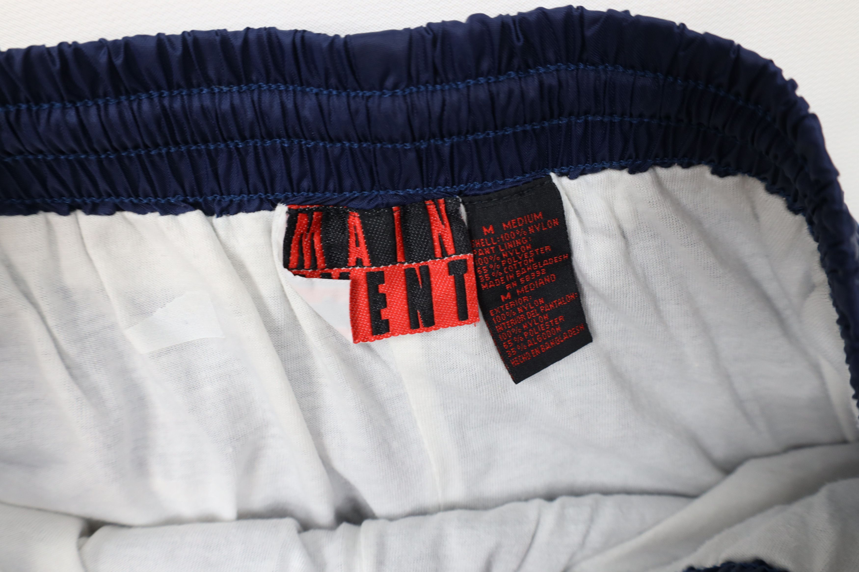 Vintage Vintage 90s Streetwear Lined Windbreaker Joggers Pants Blue Size US 34 / EU 50 - 10 Thumbnail
