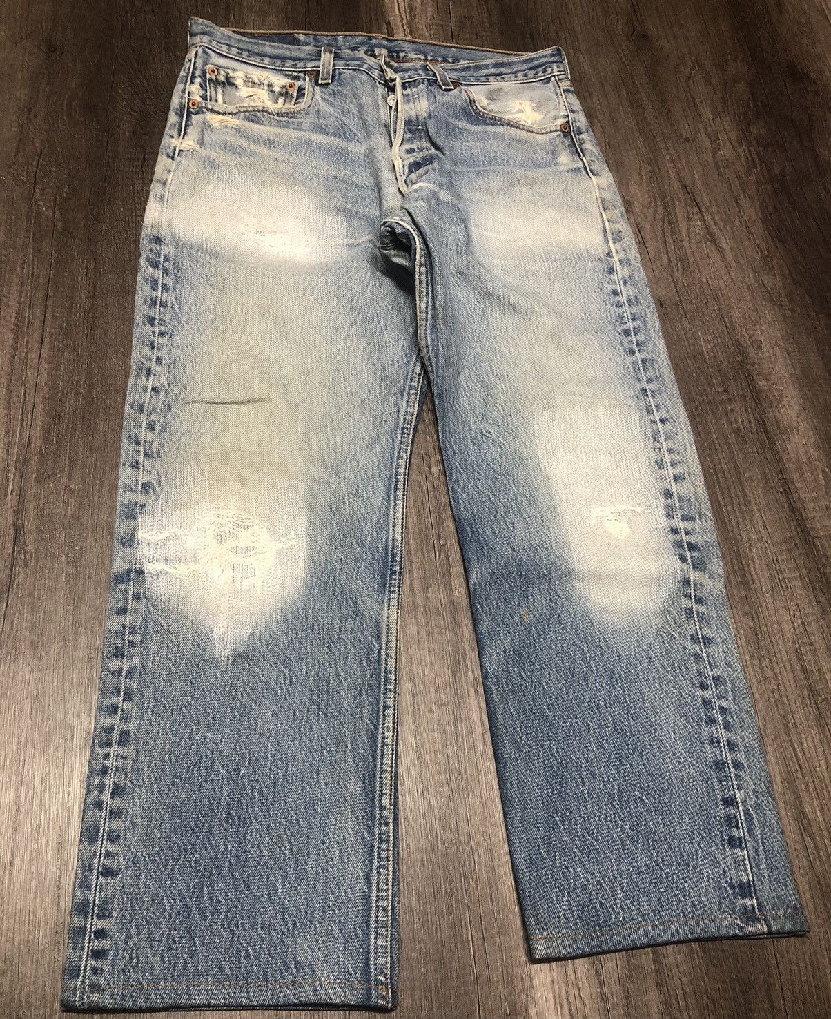 Levi's Vintage Clothing Levi's 501 Stamp Button 190 Size US 32 / EU 48 - 1 Thumbnail