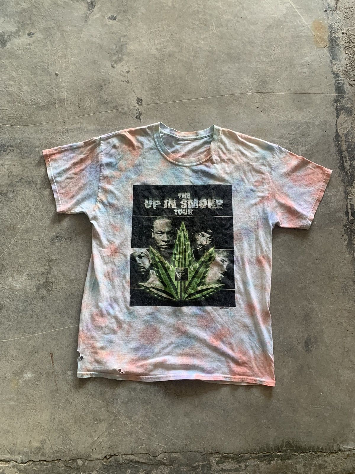 Dr. Dre × Eminem × Rap Tees vintage y2k the up in smoke tour rap 