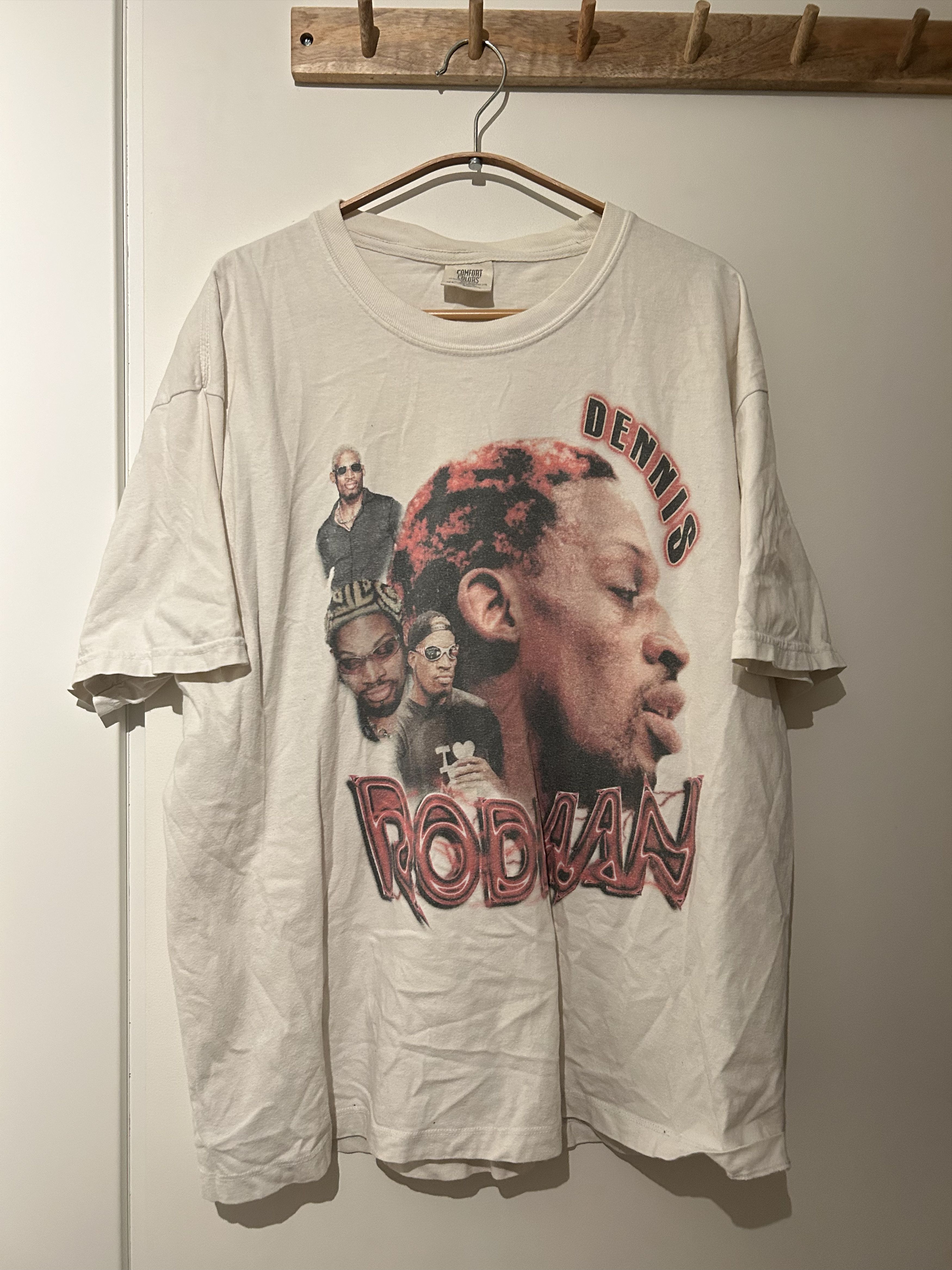 Vintage Vintage Rodman T-shirt Size US XL / EU 56 / 4 - 1 Thumbnail