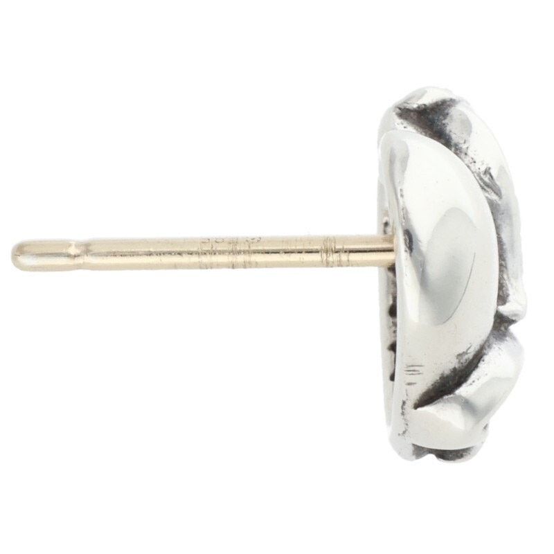 Chrome Hearts Chrome Hearts Silver Heart Stud Earring Size ONE SIZE - 5 Thumbnail