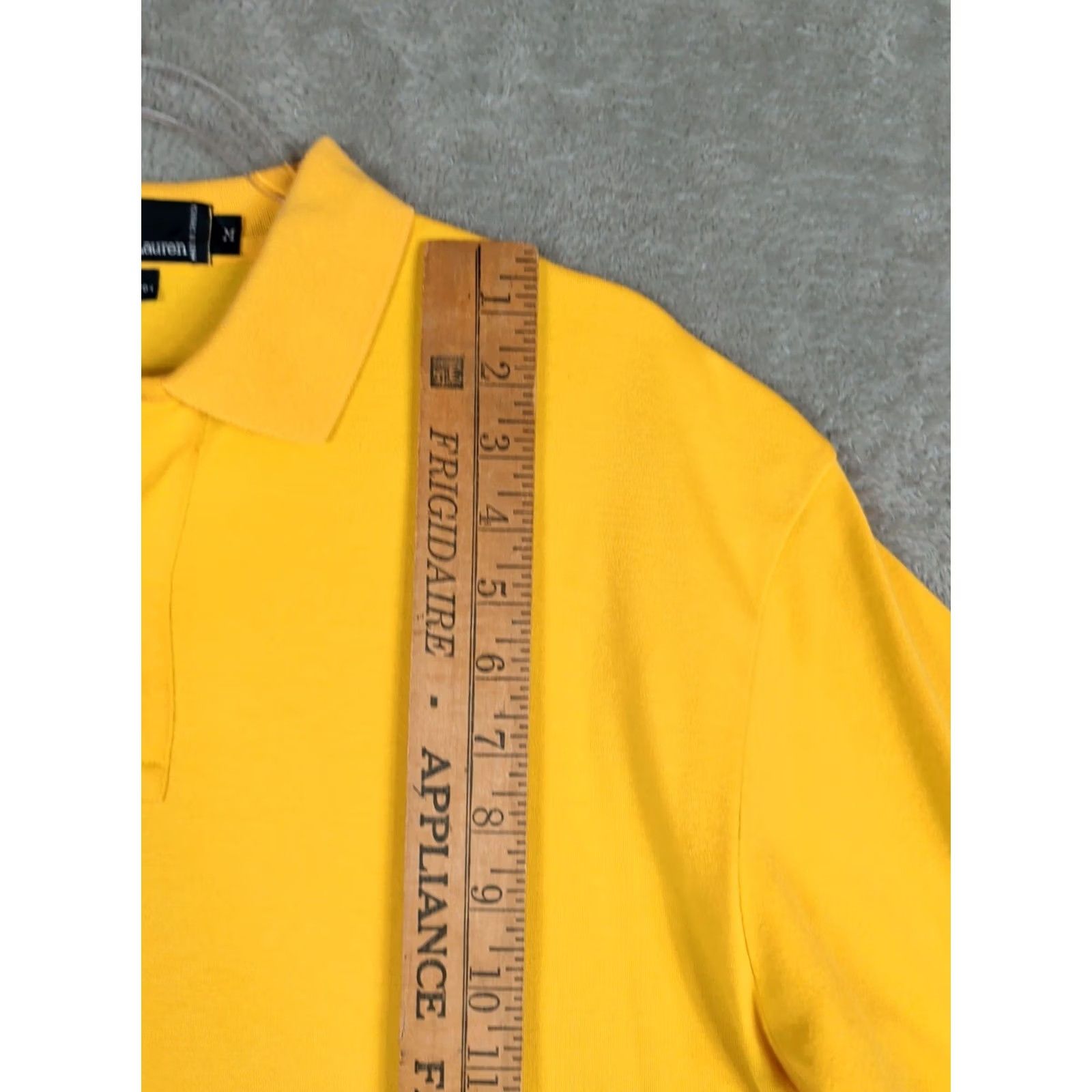 Polo Ralph Lauren Polo Ralph Lauren Polo Shirt Men Yellow Short Sleeve Logo M Classic Fit Golf Activewear Size US M / EU 48-50 / 2 - 7 Thumbnail