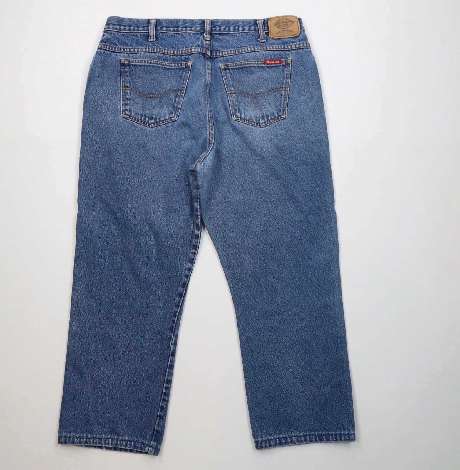 Dickies Vintage Y2K Dickies Straight Leg Denim Jeans Blue Cotton Size US 36 / EU 52 - 10 Thumbnail